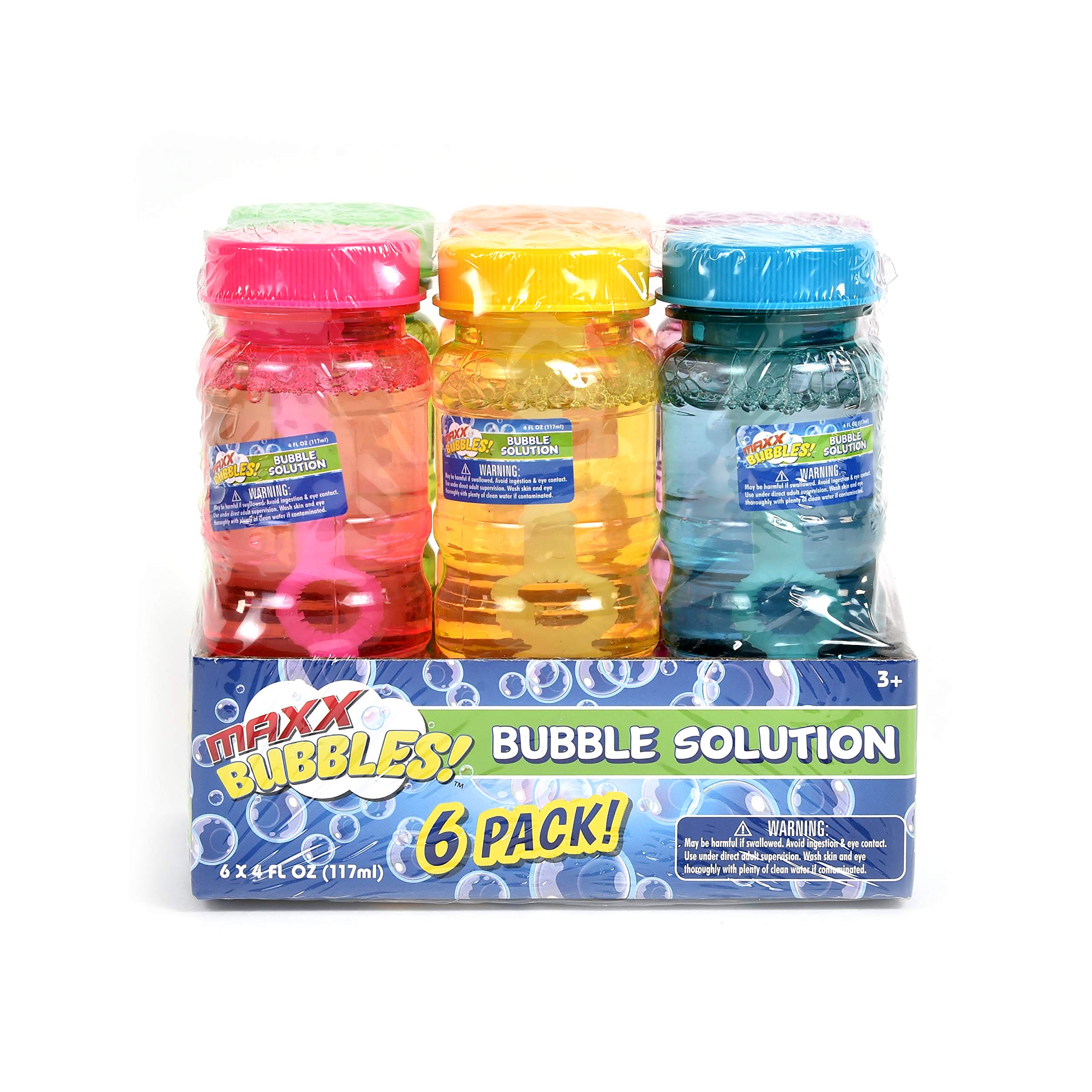 Foto 3 pulgar | Bubble Solution Sunny Days Entertainment Maxx Bubbles, 4 Onzas X 6 - Venta Internacional.