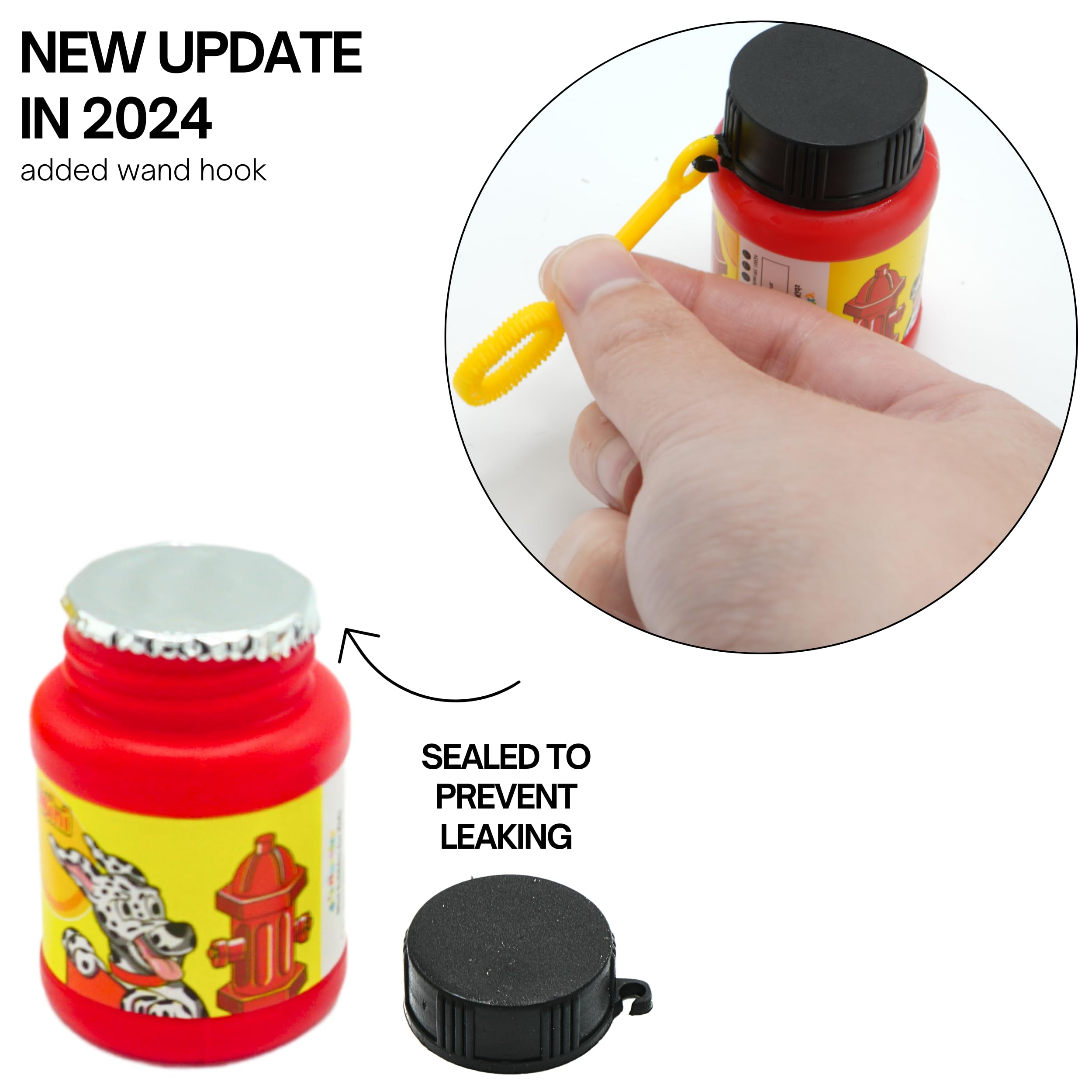 Foto 4 pulgar | Botellas Mini Bubbles, Paquete De 24 Unidades, Regalos Para Fiestas De Bomberos - Venta Internacional.