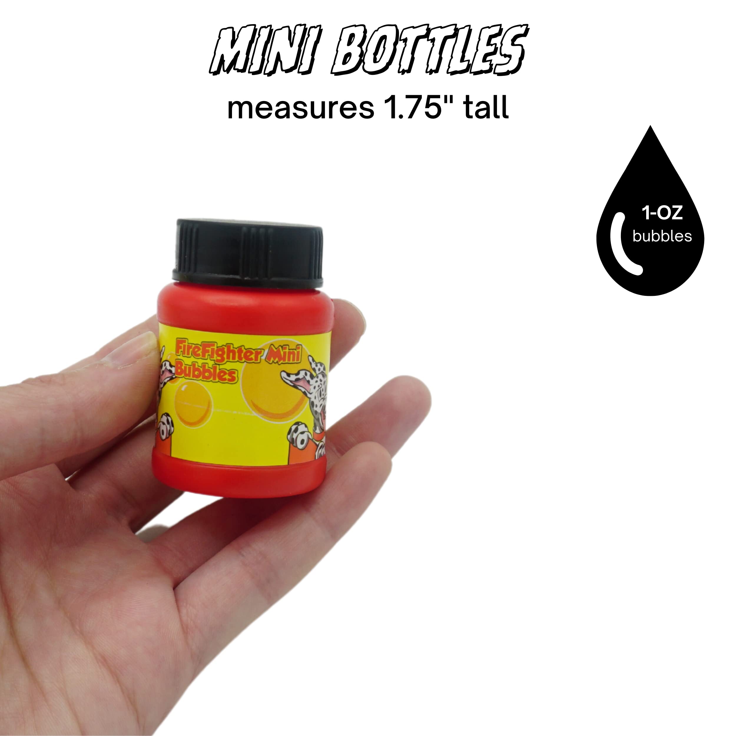 Foto 5 pulgar | Botellas Mini Bubbles, Paquete De 24 Unidades, Regalos Para Fiestas De Bomberos - Venta Internacional.