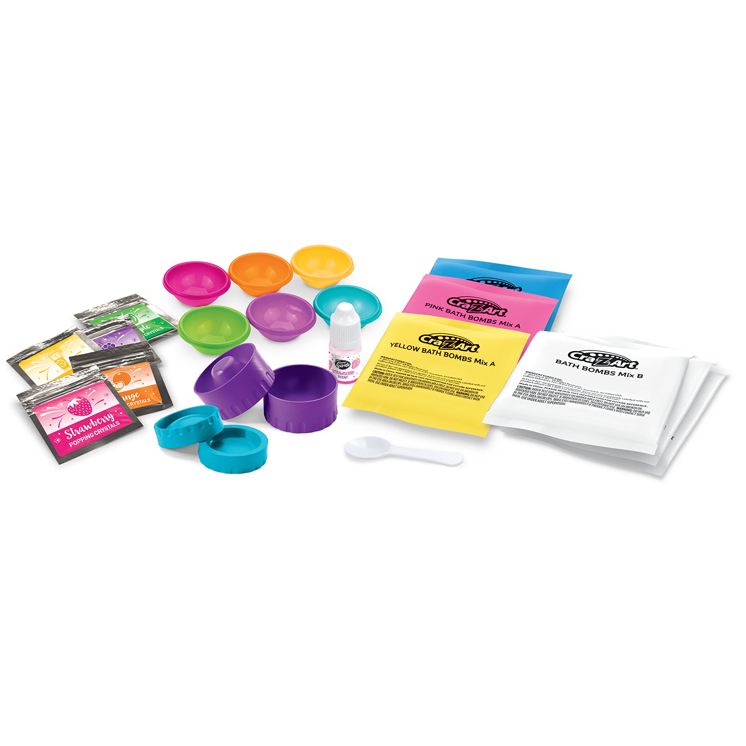 Foto 4 pulgar | Bombas De Baño Cra-z-art Shimmer 'n Sparkle Rainbow Popping - Venta Internacional.