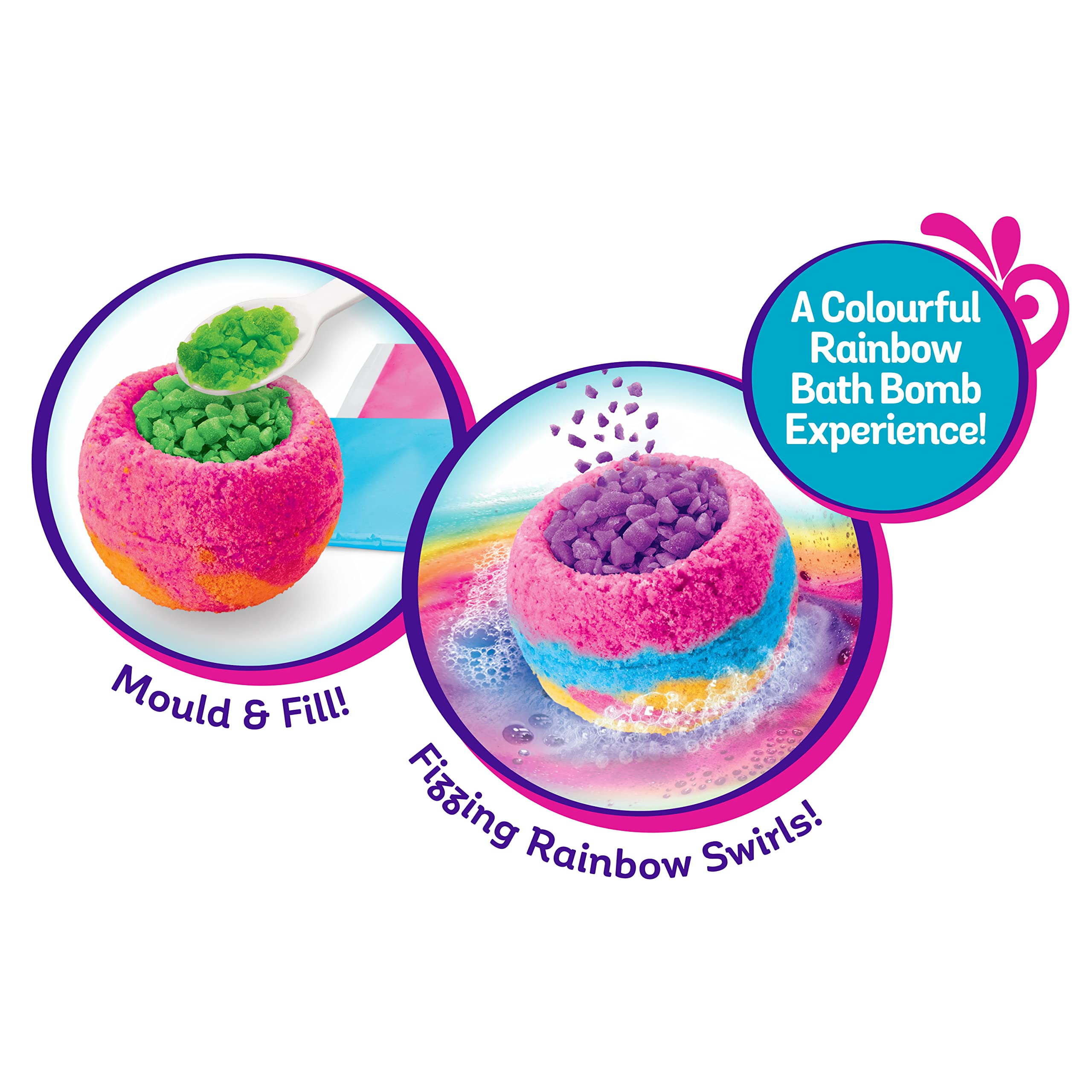 Foto 6 pulgar | Bombas De Baño Cra-z-art Shimmer 'n Sparkle Rainbow Popping - Venta Internacional.