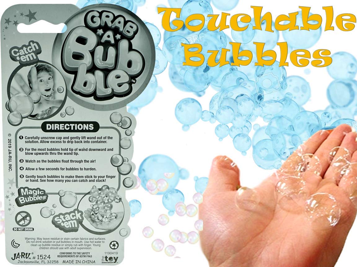 Foto 4 pulgar | Bubble Wand Toy Ja-ru Grab A Bubble Touchable Mini (paquete De 6) - Venta Internacional.