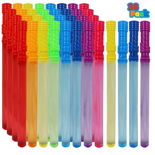 Foto 1 | Bubble Wands Mortime, Paquete De 36 Unidades Para Niños, 8 Colores, Solución De 120 Ml - Venta Internacional.