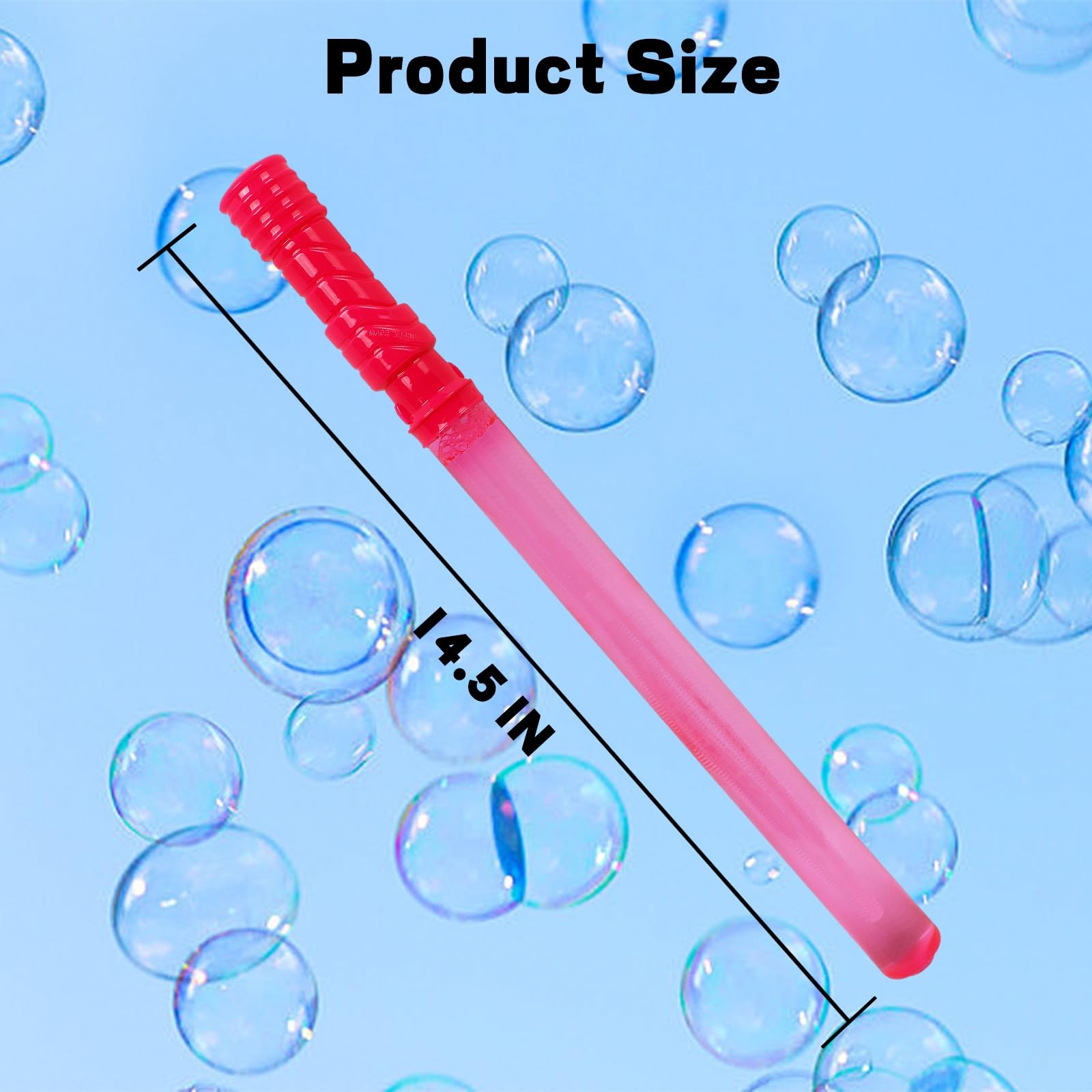 Foto 2 | Bubble Wands Mortime, Paquete De 36 Unidades Para Niños, 8 Colores, Solución De 120 Ml - Venta Internacional.