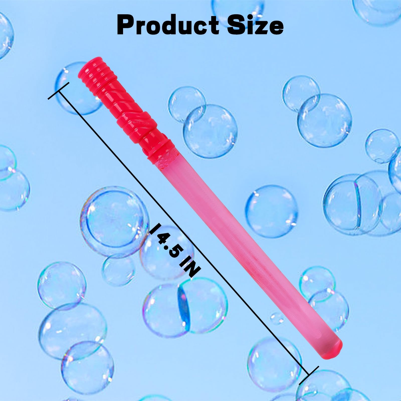 Foto 3 pulgar | Bubble Wands Mortime, Paquete De 24 Unidades Para Niños, 8 Colores, Solución De 120 Ml - Venta Internacional.
