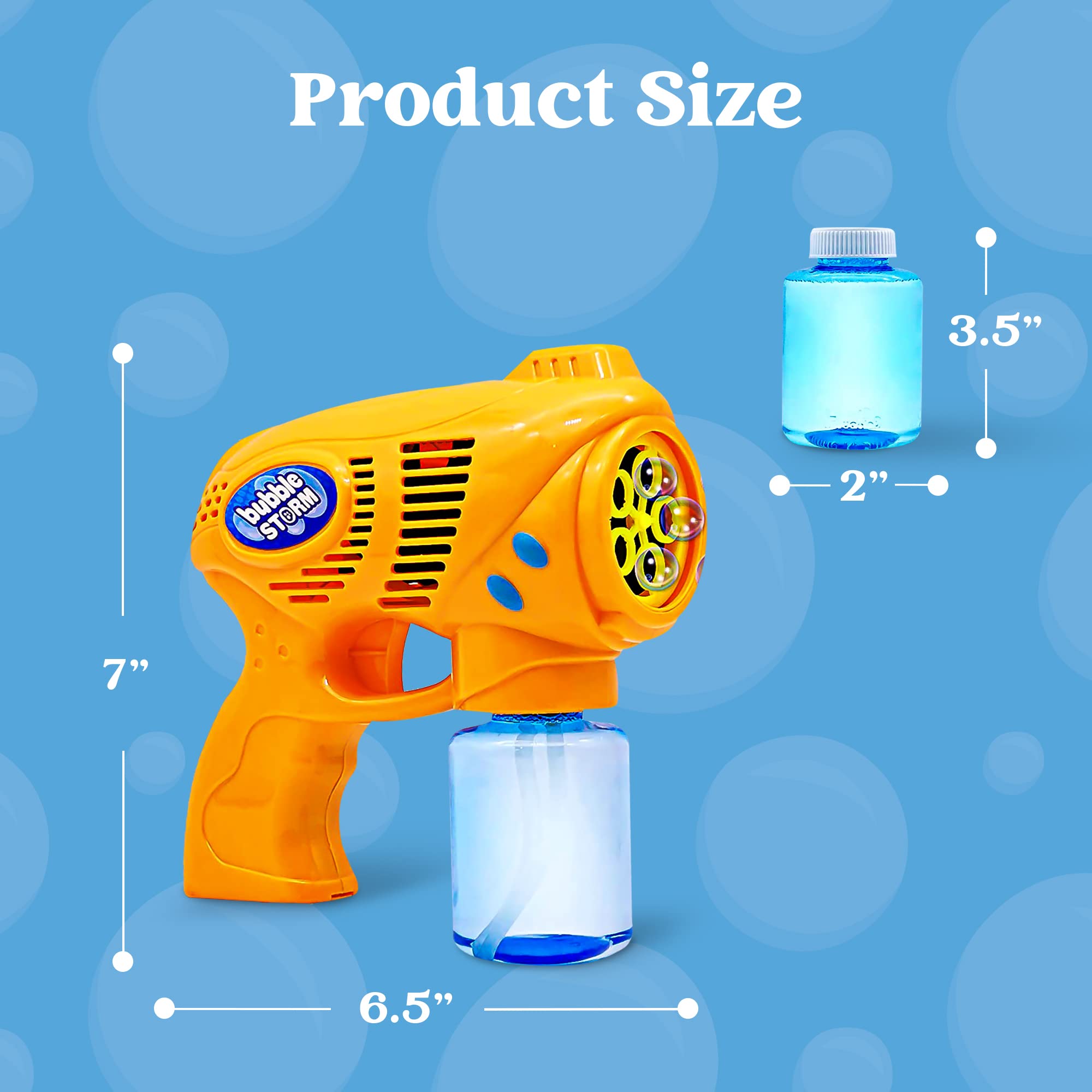 Foto 3 | Bubble Guns Joyin 2 Pistolas De Burbujas Con Recarga De 2 Burbujas, 147 Ml - Venta Internacional.