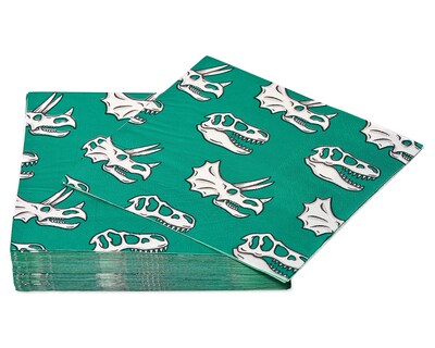 Foto 3 | Servilletas De Almuerzo American Greetings Dinosaur (50 Unidades) - Venta Internacional.