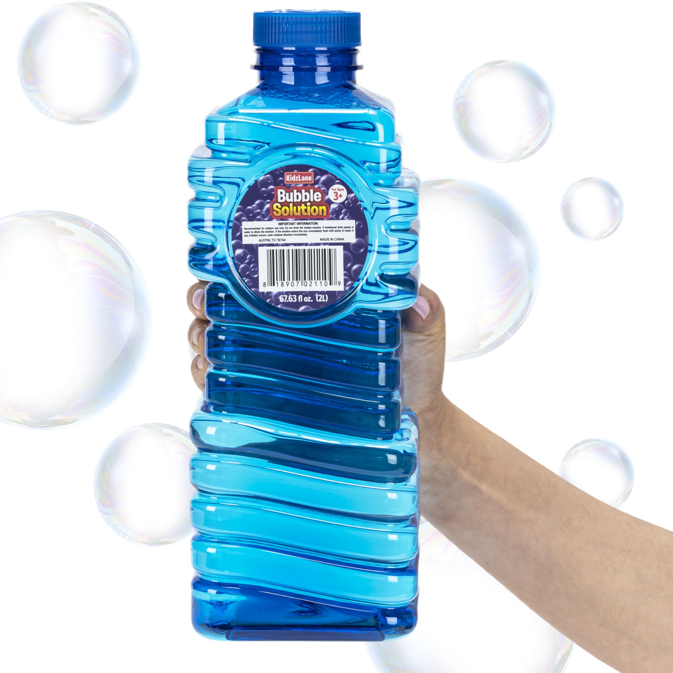 Foto 2 pulgar | Recambio Bubble Solution Kidzlane, 2 Litros, Para Pistolas De Burbujas Y Varitas - Venta Internacional.