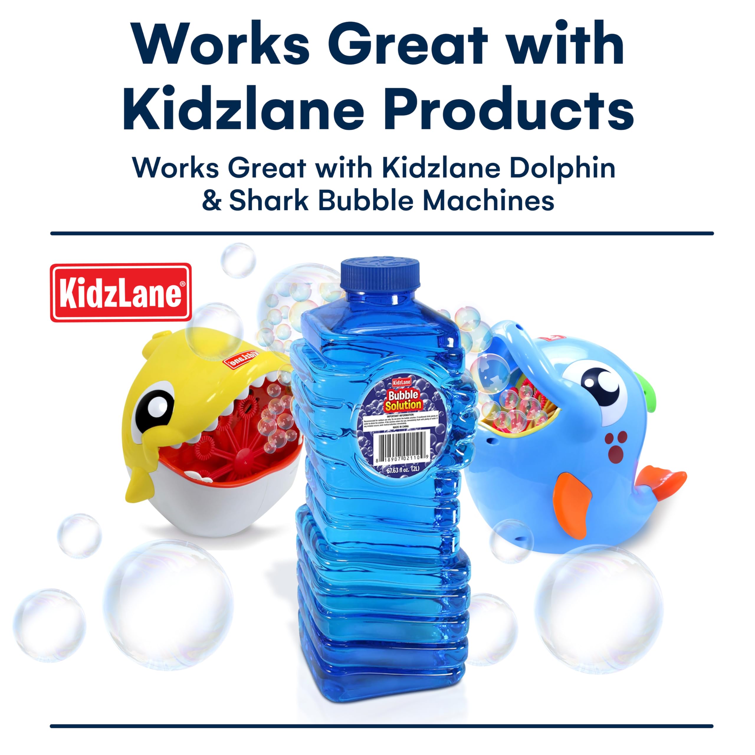 Foto 5 | Recambio Bubble Solution Kidzlane, 2 Litros, Para Pistolas De Burbujas Y Varitas - Venta Internacional.