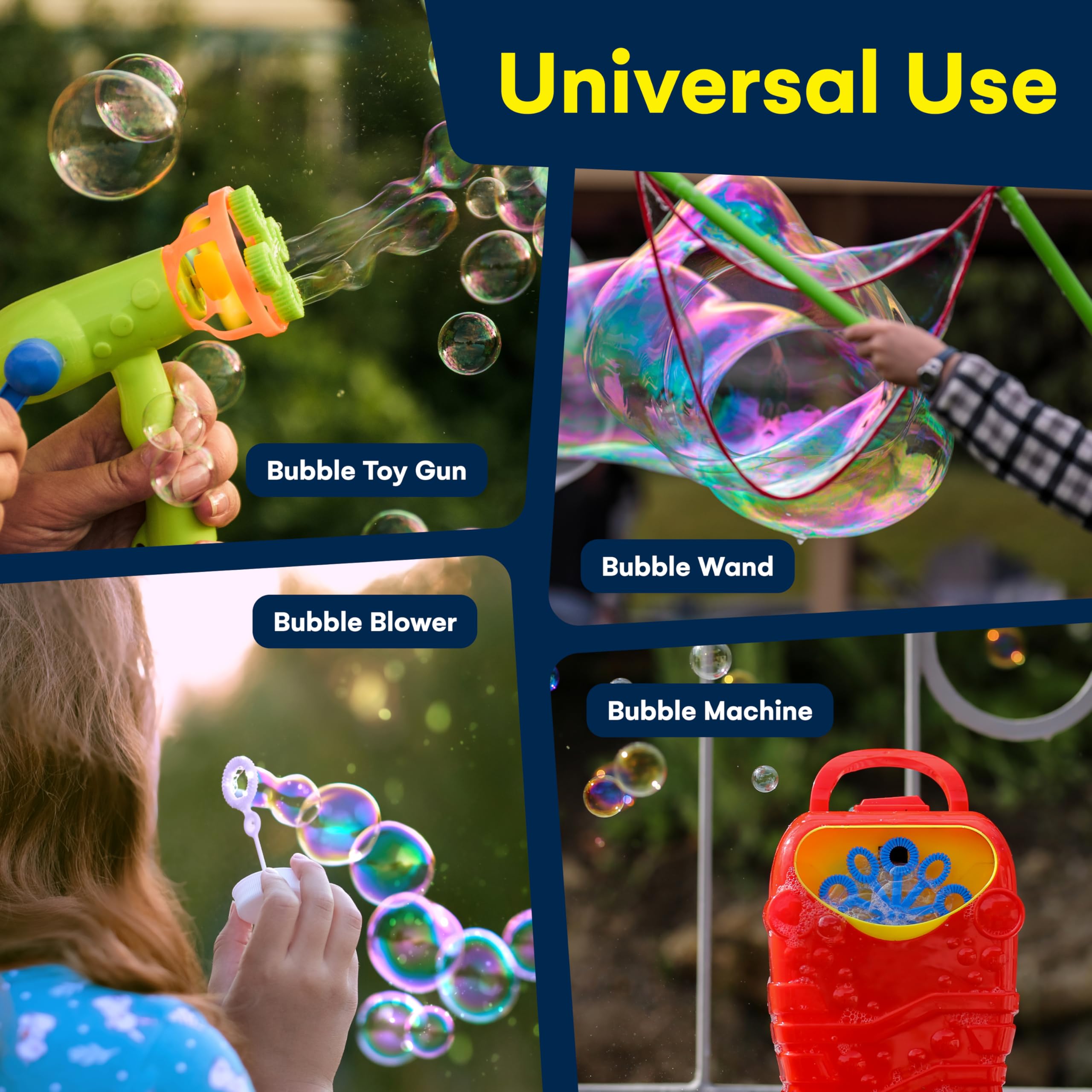 Foto 6 | Recambio Bubble Solution Kidzlane, 2 Litros, Para Pistolas De Burbujas Y Varitas - Venta Internacional.