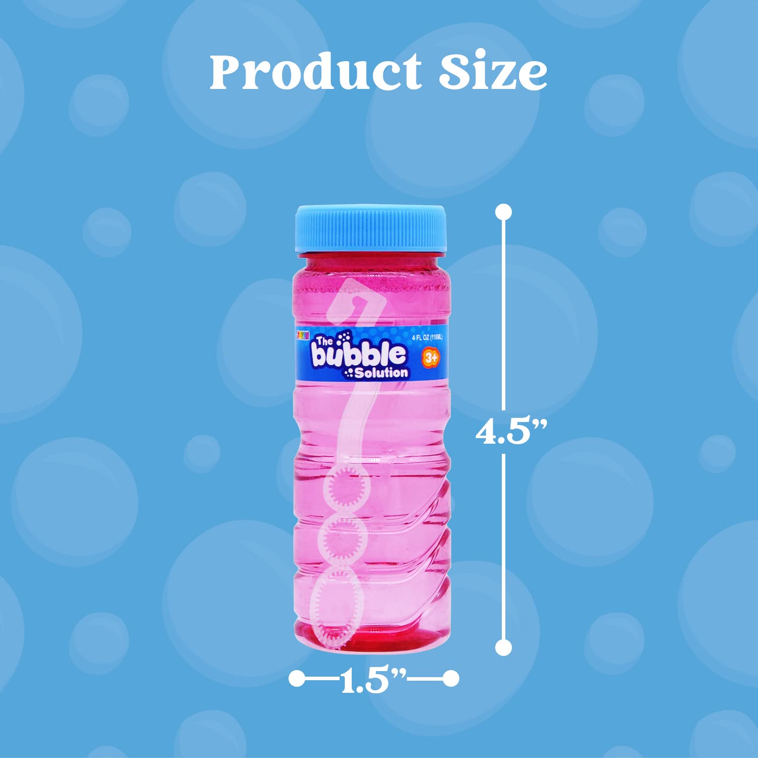 Foto 8 pulgar | Botellas De Burbujas Joyin 6/12/24/36 Unidades Con Solución De Burbujas, 120 Ml - Venta Internacional.