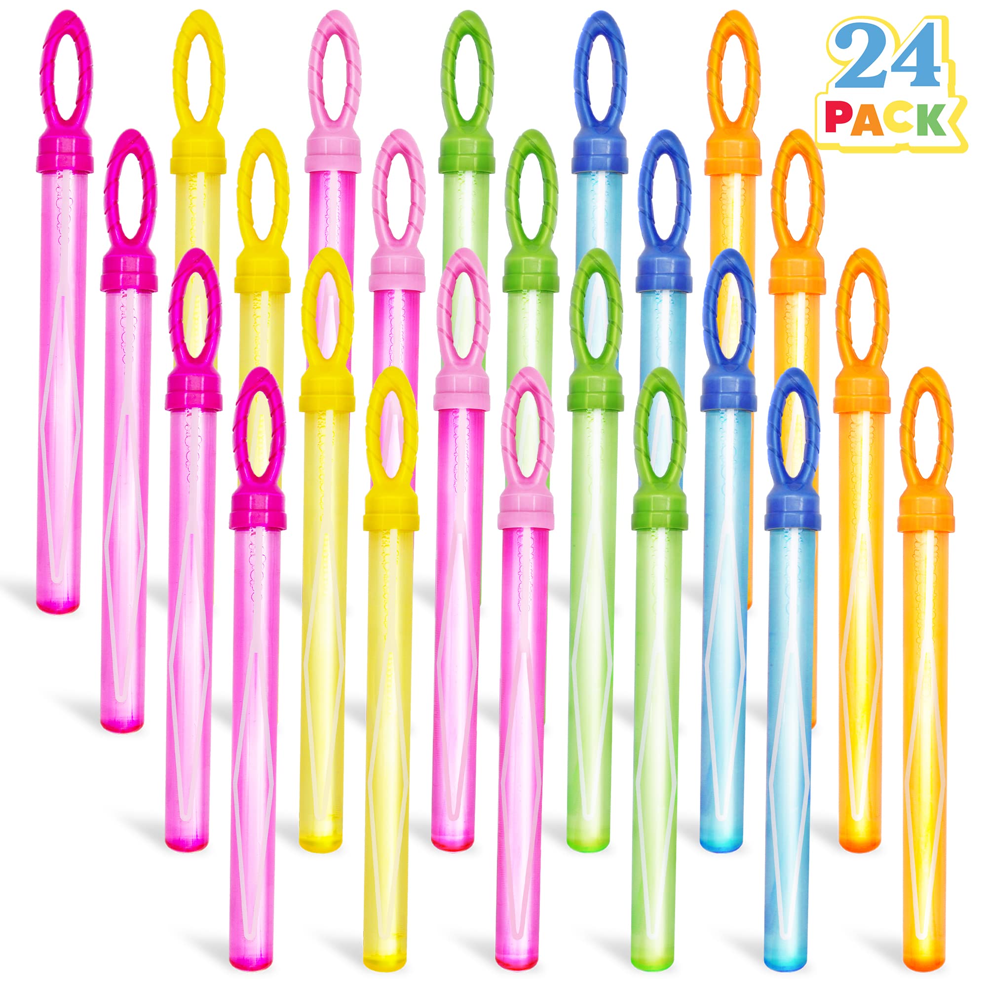 Foto 2 pulgar | Bubble Wands Joyin, Paquete De 24 Unidades, 35 Cm, Soplador De Hojas Grandes Para Niños - Venta Internacional.