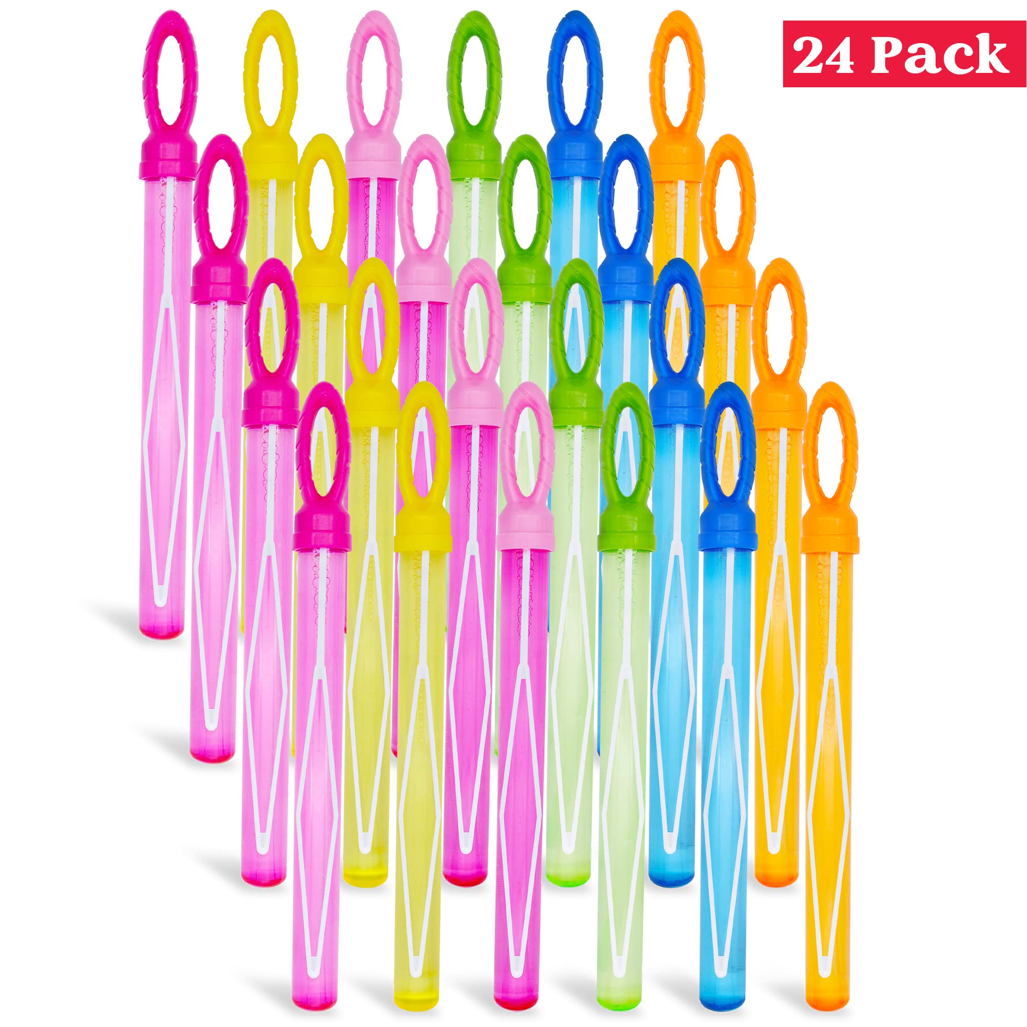 Foto 3 pulgar | Bubble Wands Joyin, Paquete De 24 Unidades, 35 Cm, Soplador De Hojas Grandes Para Niños - Venta Internacional.