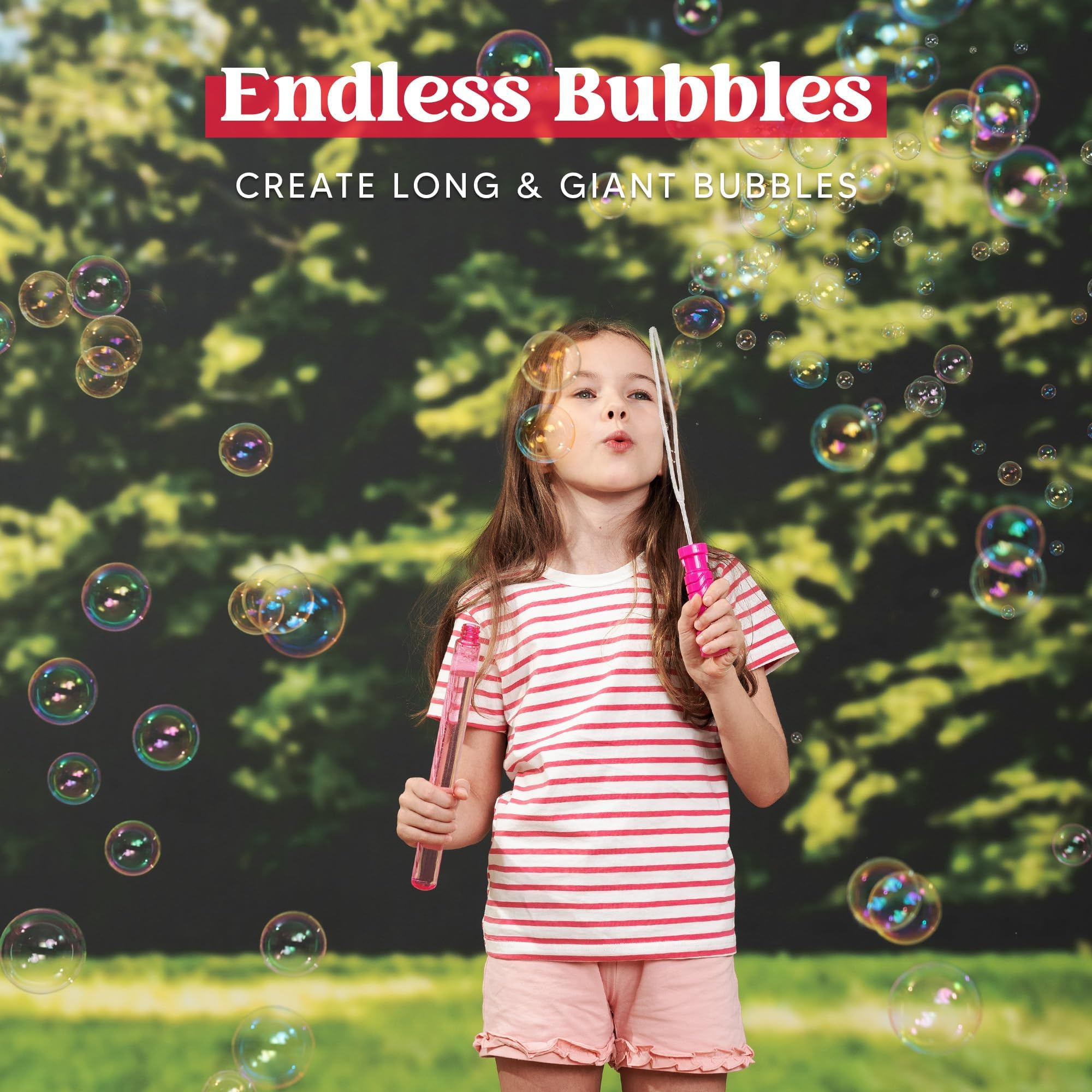 Foto 6 pulgar | Bubble Wands Joyin De 37 Cm Para Niños Con Relleno De Burbujas, 6 Unidades - Venta Internacional.