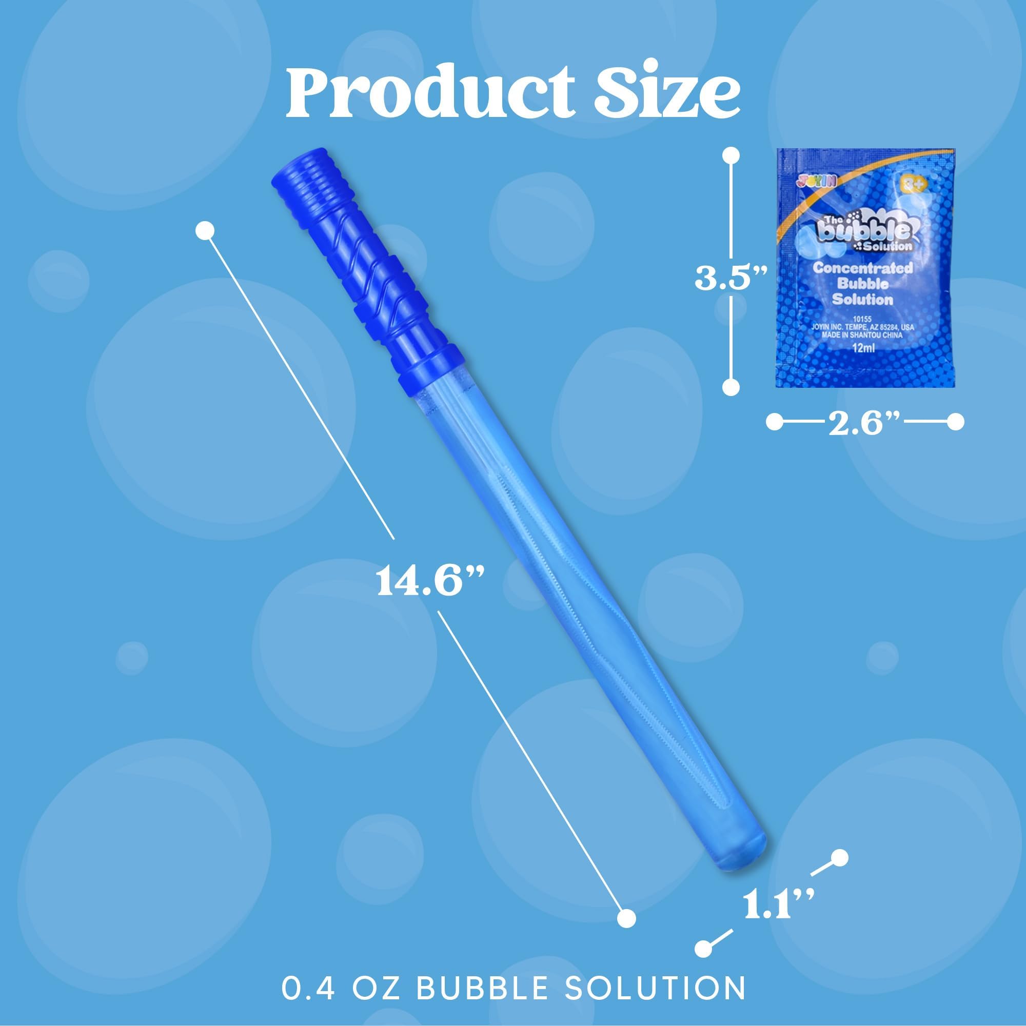 Foto 8 pulgar | Bubble Wands Joyin De 37 Cm Para Niños Con Relleno De Burbujas, 6 Unidades - Venta Internacional.