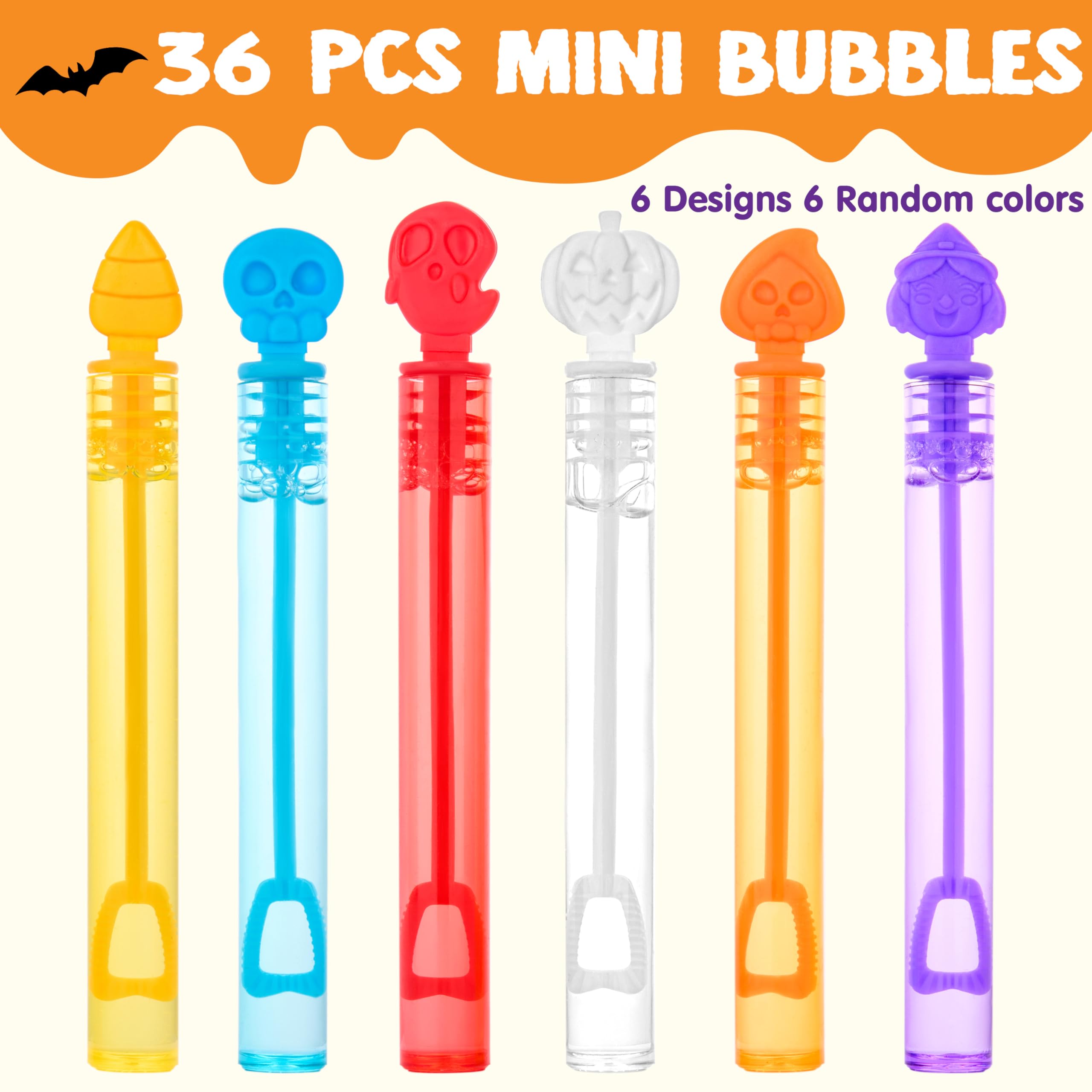 Foto 3 pulgar | Bubble Wands Joyin Halloween, 36 Unidades, Regalos De Fiesta Para Niños A Granel - Venta Internacional.