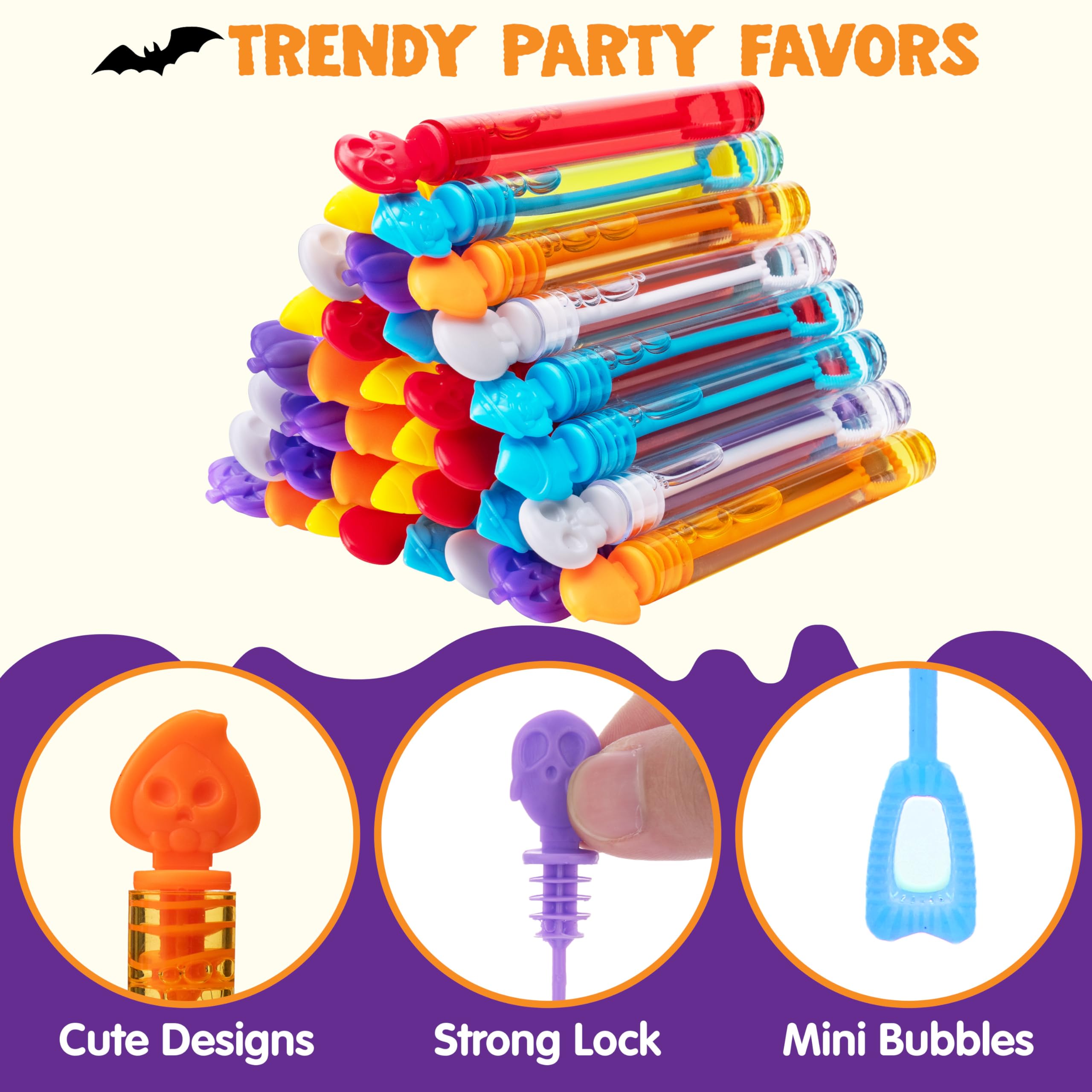 Foto 5 pulgar | Bubble Wands Joyin Halloween, 36 Unidades, Regalos De Fiesta Para Niños A Granel - Venta Internacional.