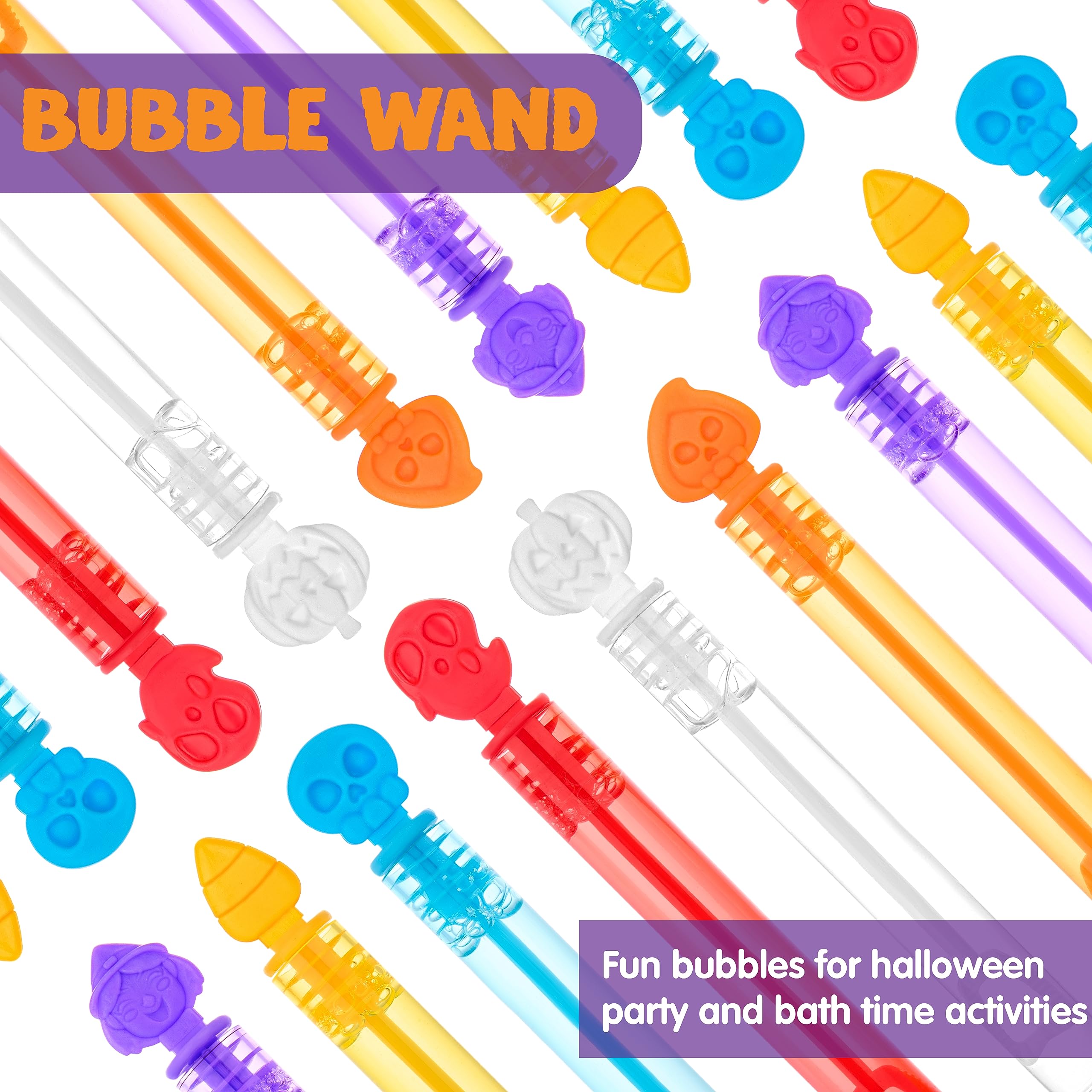Foto 6 pulgar | Bubble Wands Joyin Halloween, 36 Unidades, Regalos De Fiesta Para Niños A Granel - Venta Internacional.