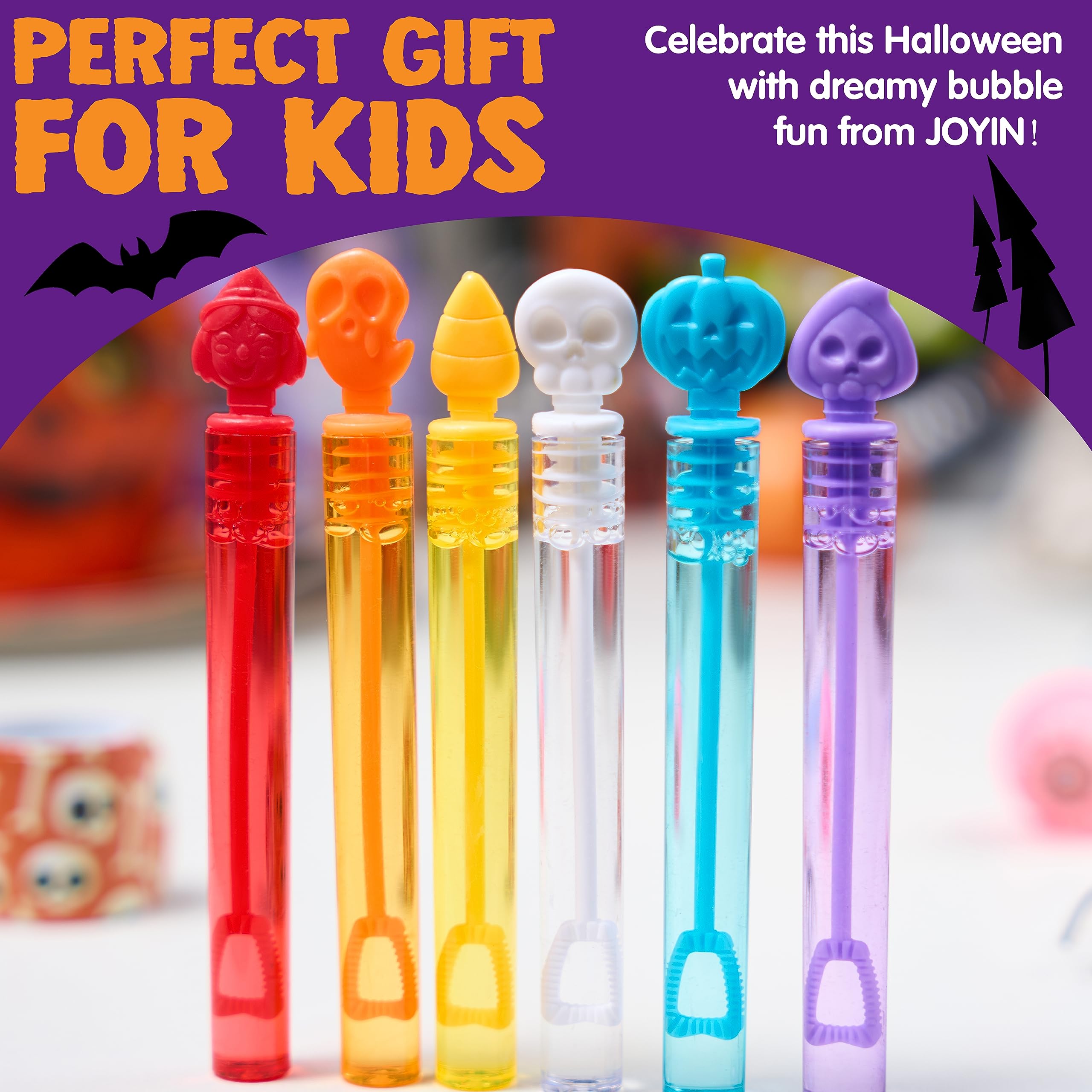 Foto 7 pulgar | Bubble Wands Joyin Halloween, 36 Unidades, Regalos De Fiesta Para Niños A Granel - Venta Internacional.