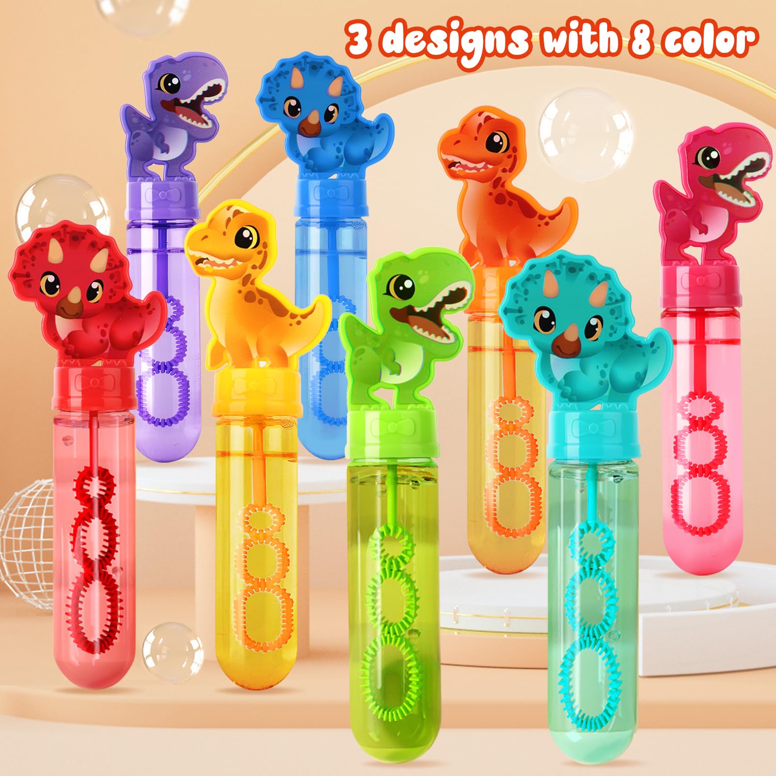 Foto 4 pulgar | Bubble Wands Roberly Dinosaur, 24 Unidades, Para Regalos De Fiesta Infantil - Venta Internacional.