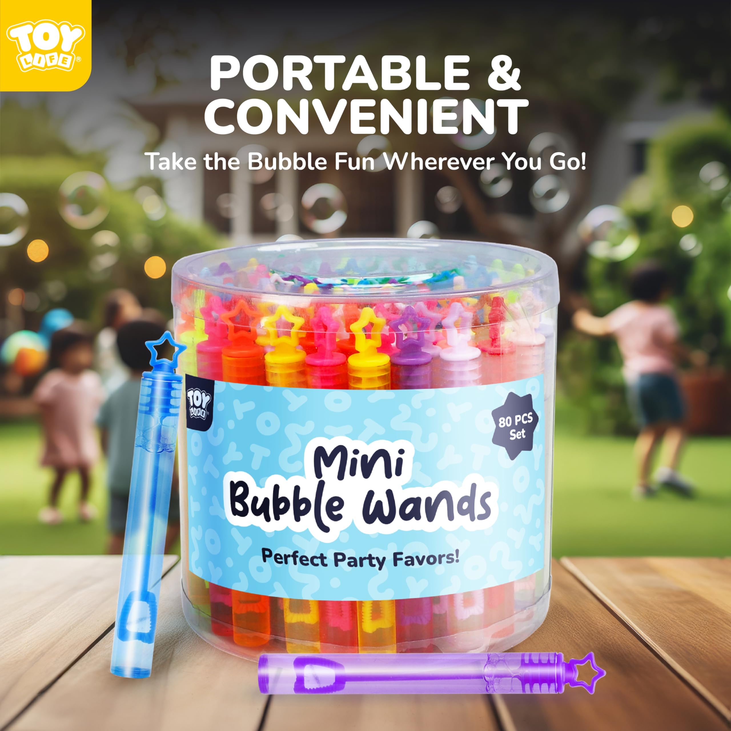 Foto 3 pulgar | Varitas Bubble Toy Toy Life Bubble Para Niños De 1 A 3 Años, Paquete De 80 - Venta Internacional.