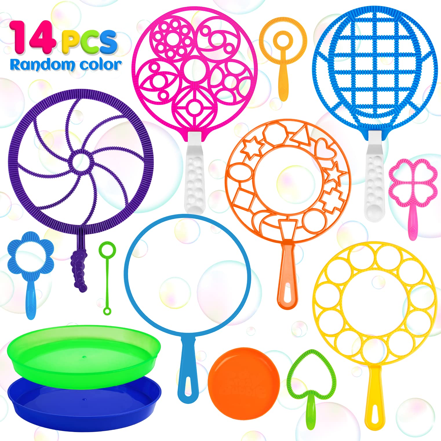 Foto 1 | Set De Varitas Roberly Big Giant Bubbles Para Niños Y Adultos - Venta Internacional.