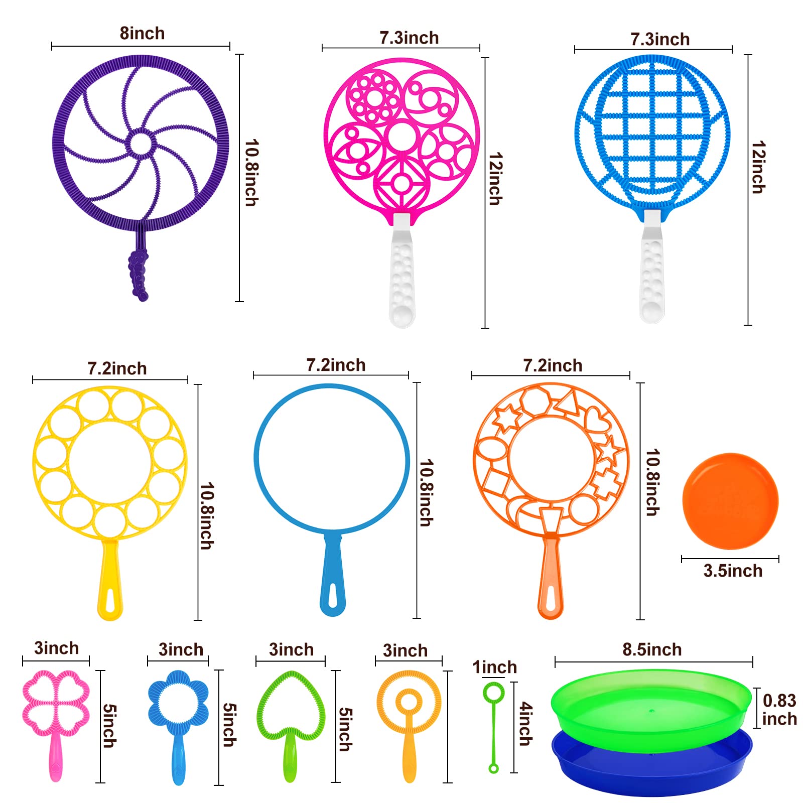 Foto 3 | Set De Varitas Roberly Big Giant Bubbles Para Niños Y Adultos - Venta Internacional.