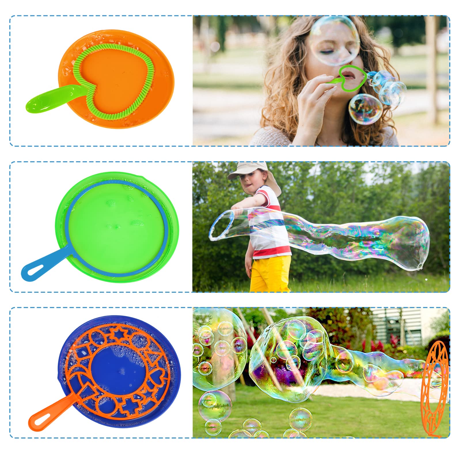 Foto 5 pulgar | Set De Varitas Roberly Big Giant Bubbles Para Niños Y Adultos - Venta Internacional.