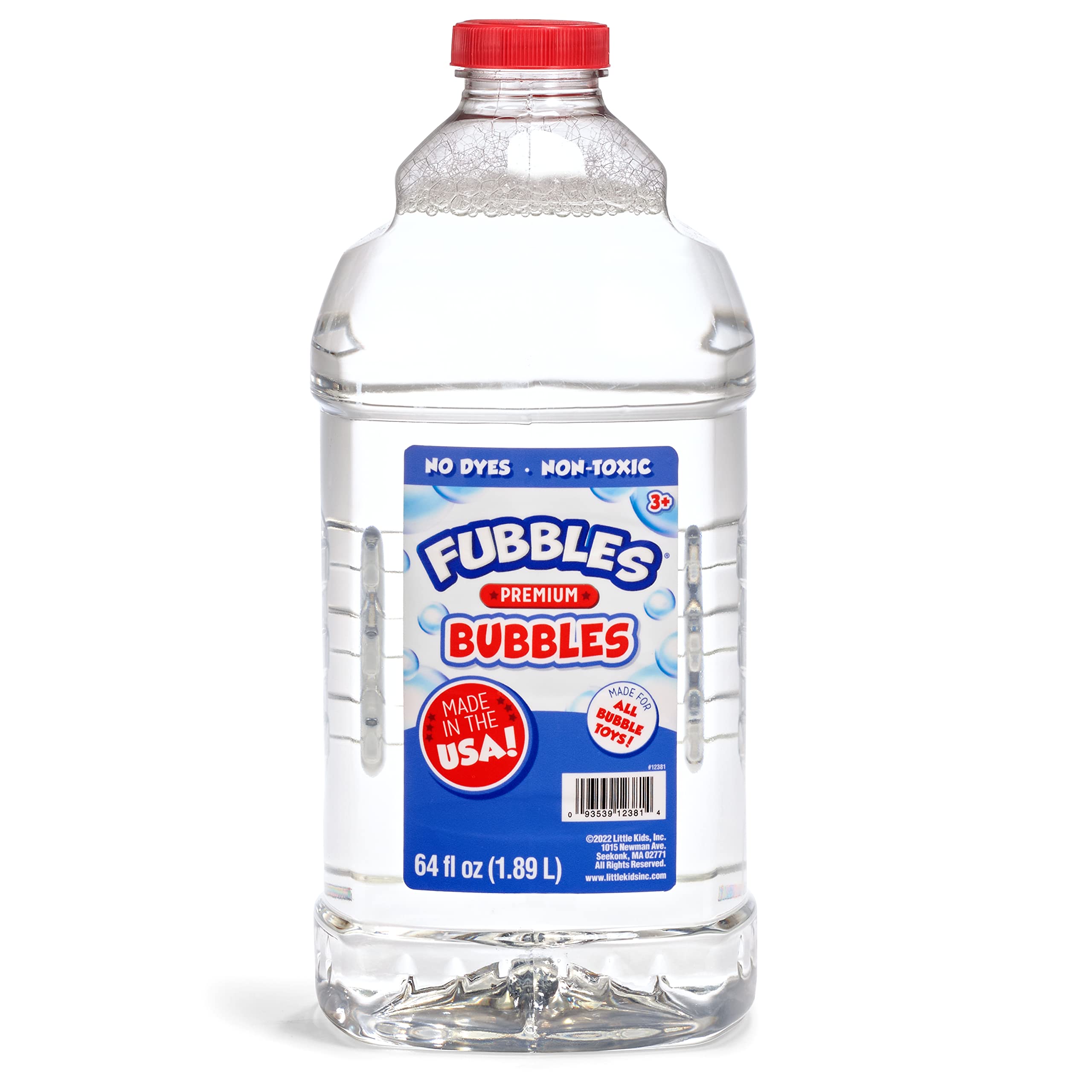 Foto 2 pulgar | Bubble Solution Little Kids Fubbles, 1,89 L, No Tóxico, Fabricado En Ee. Uu. - Venta Internacional.