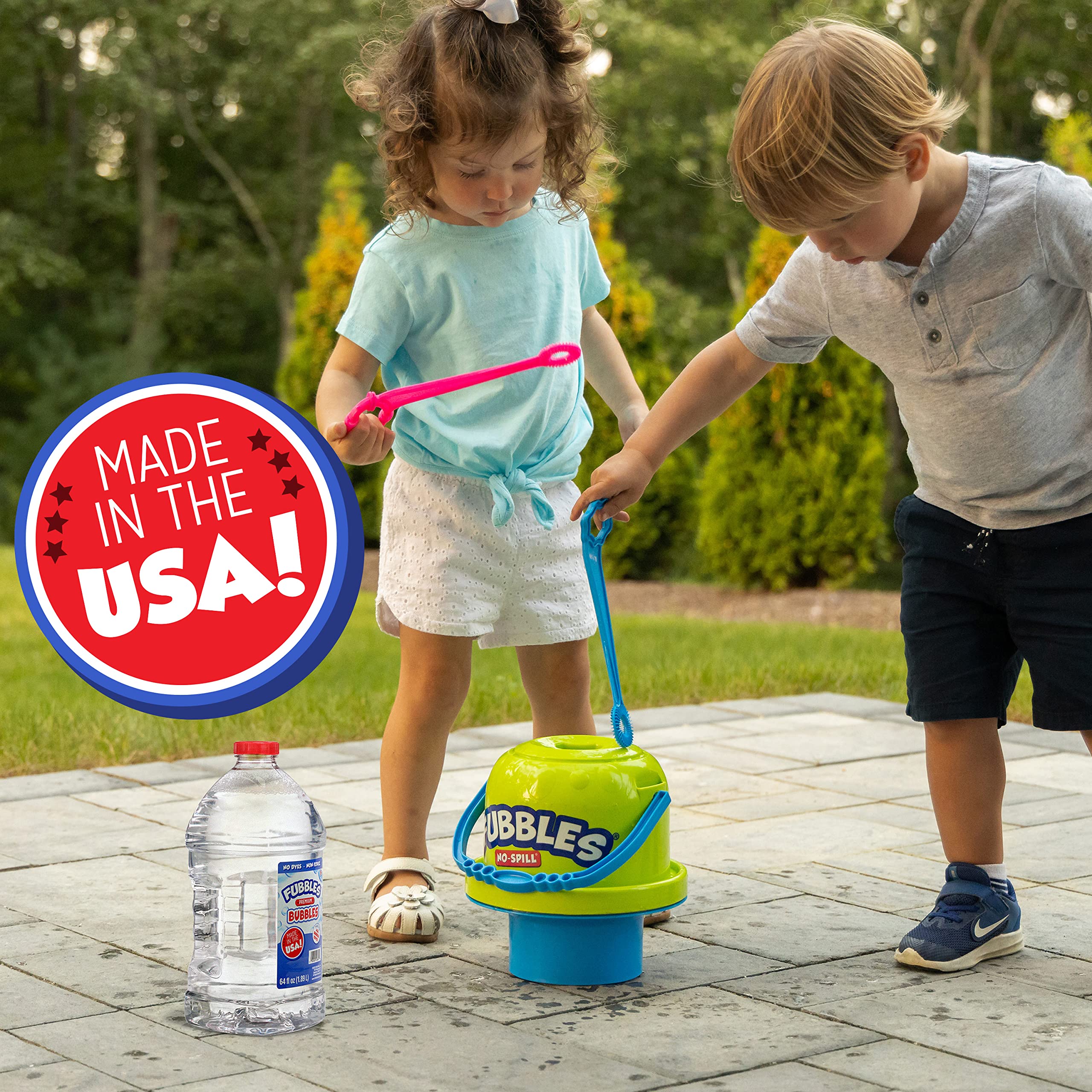 Foto 3 pulgar | Bubble Solution Little Kids Fubbles, 1,89 L, No Tóxico, Fabricado En Ee. Uu. - Venta Internacional.