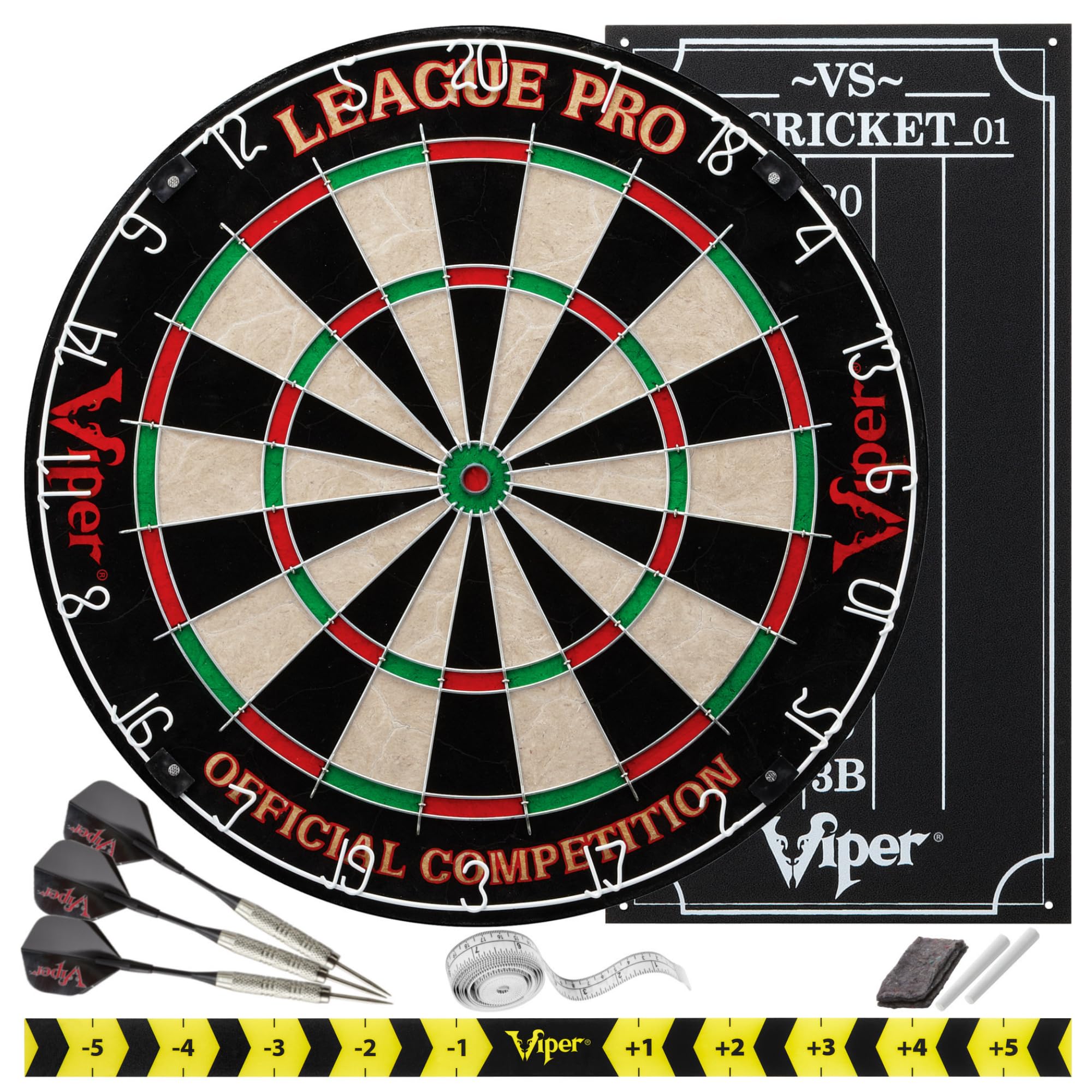 Juego De Dardos Viper League Pro Regulation Bristle Con Punta De Acero - Venta Internacional.