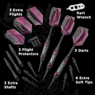 Foto 2 | Darts Viper Vanity Dart Bitch Con Punta Blanda, 16 G, Con Funda - Venta Internacional.