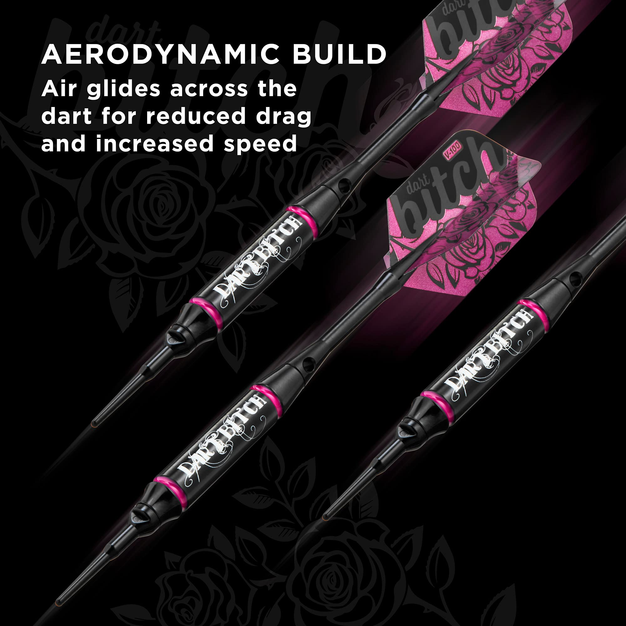 Foto 5 pulgar | Darts Viper Vanity Dart Bitch Con Punta Blanda, 16 G, Con Funda - Venta Internacional.