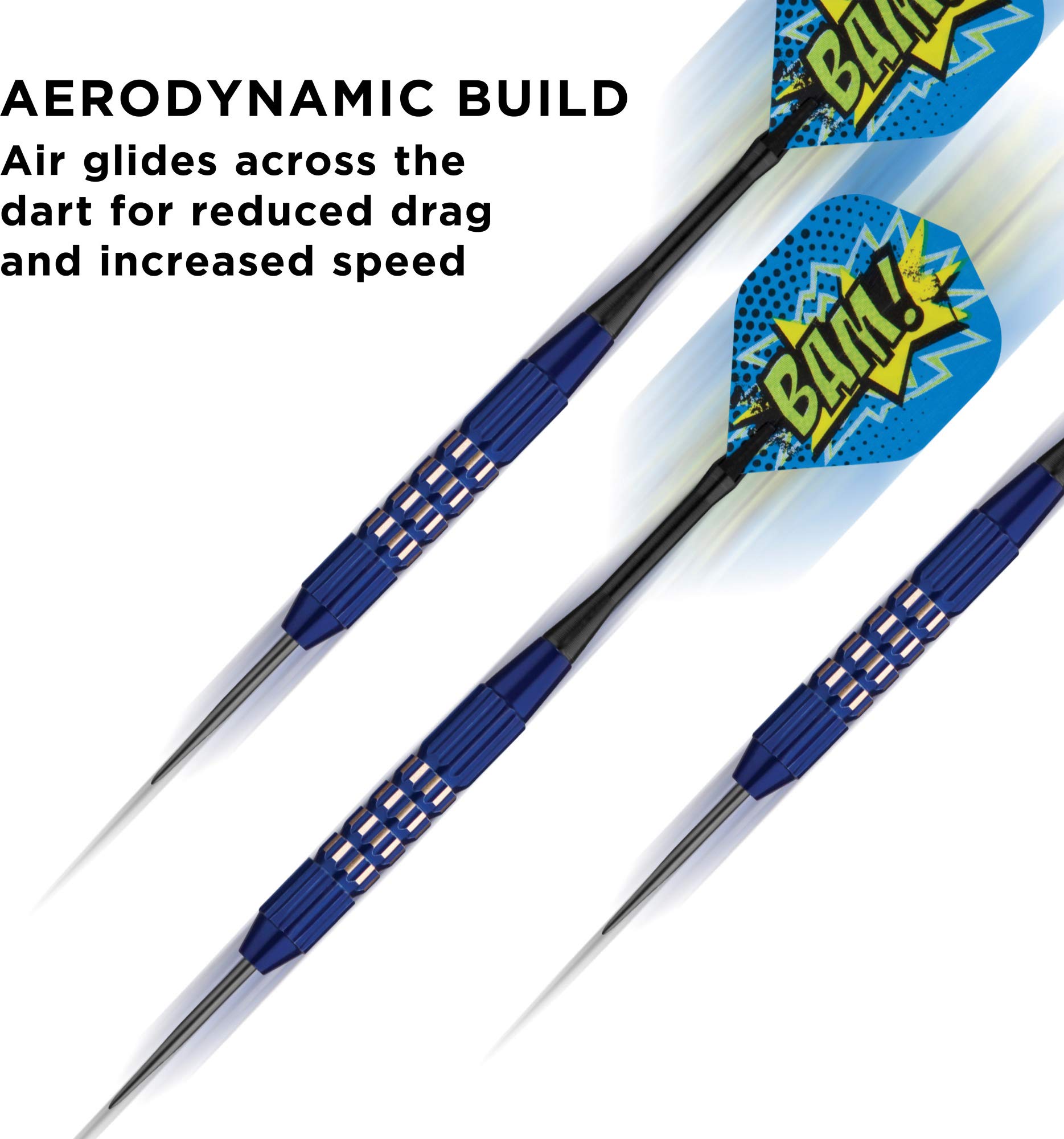 Foto 5 pulgar | Darts Viper Comix Bam, Punta De Acero Azul, 22 G, Para Diana - Venta Internacional.