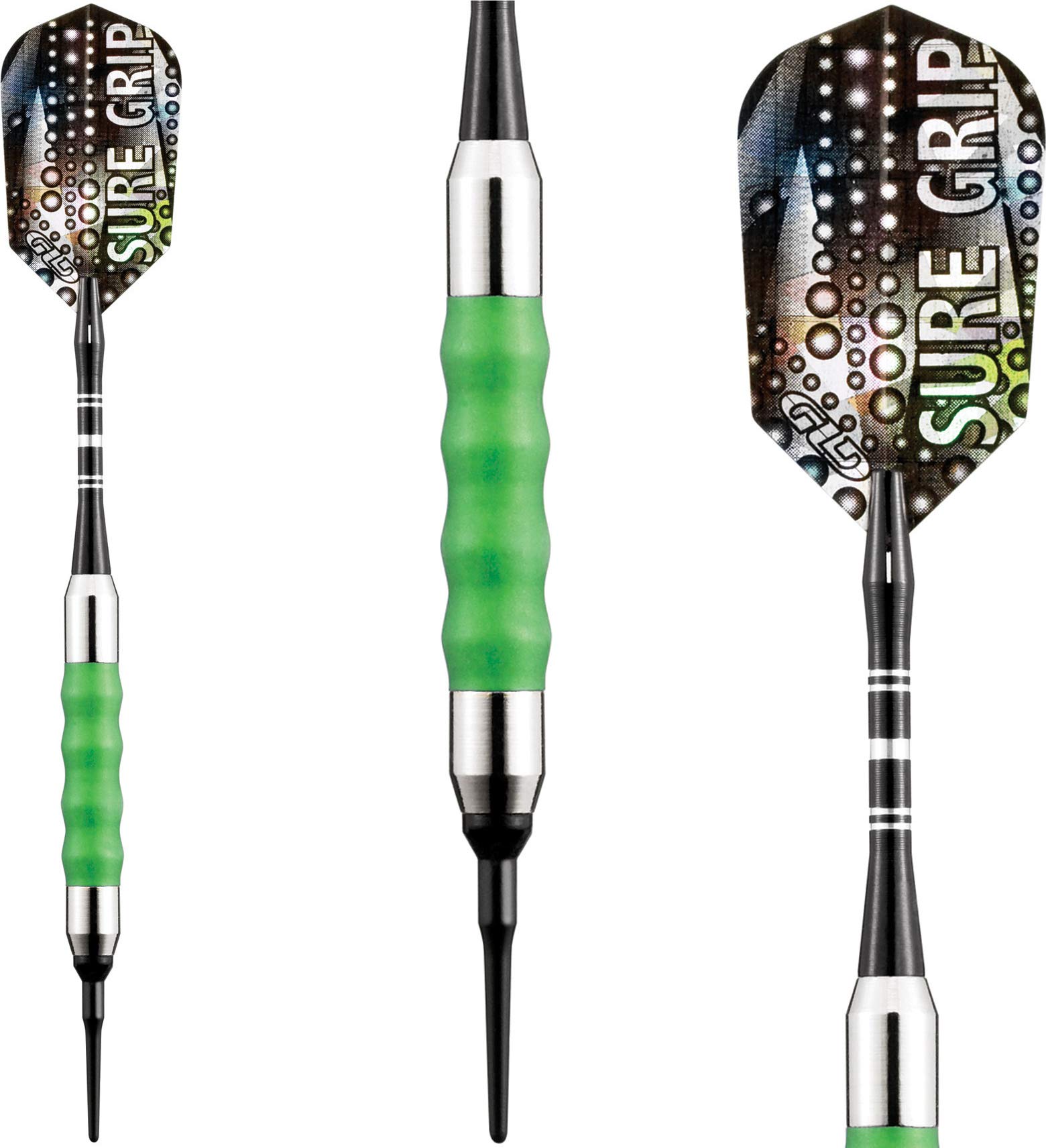 Foto 6 | Darts Viper Sure Grip Soft Tip, 16 G, Color Verde - Venta Internacional.