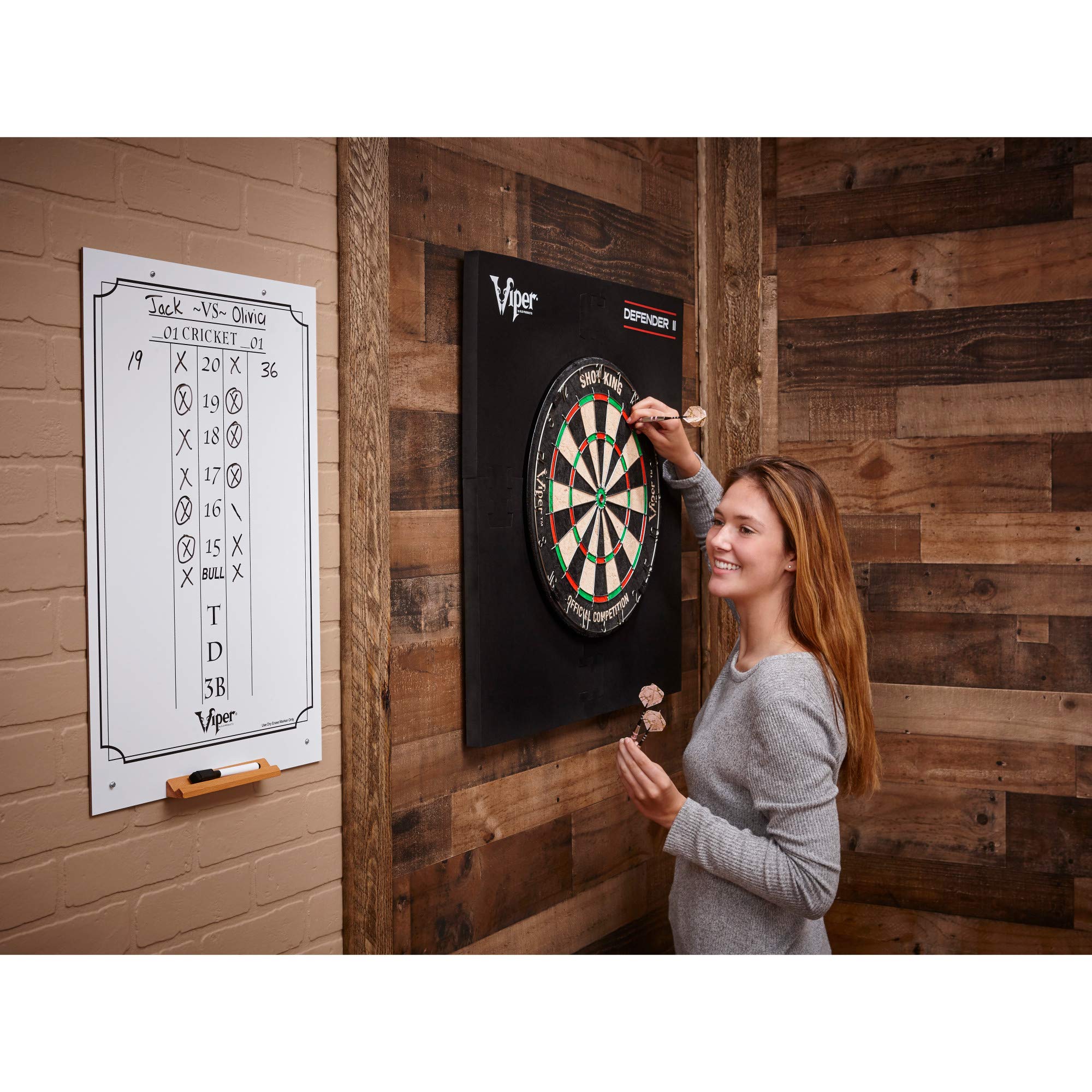 Foto 4 | Marcador De Borrado En Seco Viper Cricket Y 01 Juegos De Dardos - Venta Internacional.