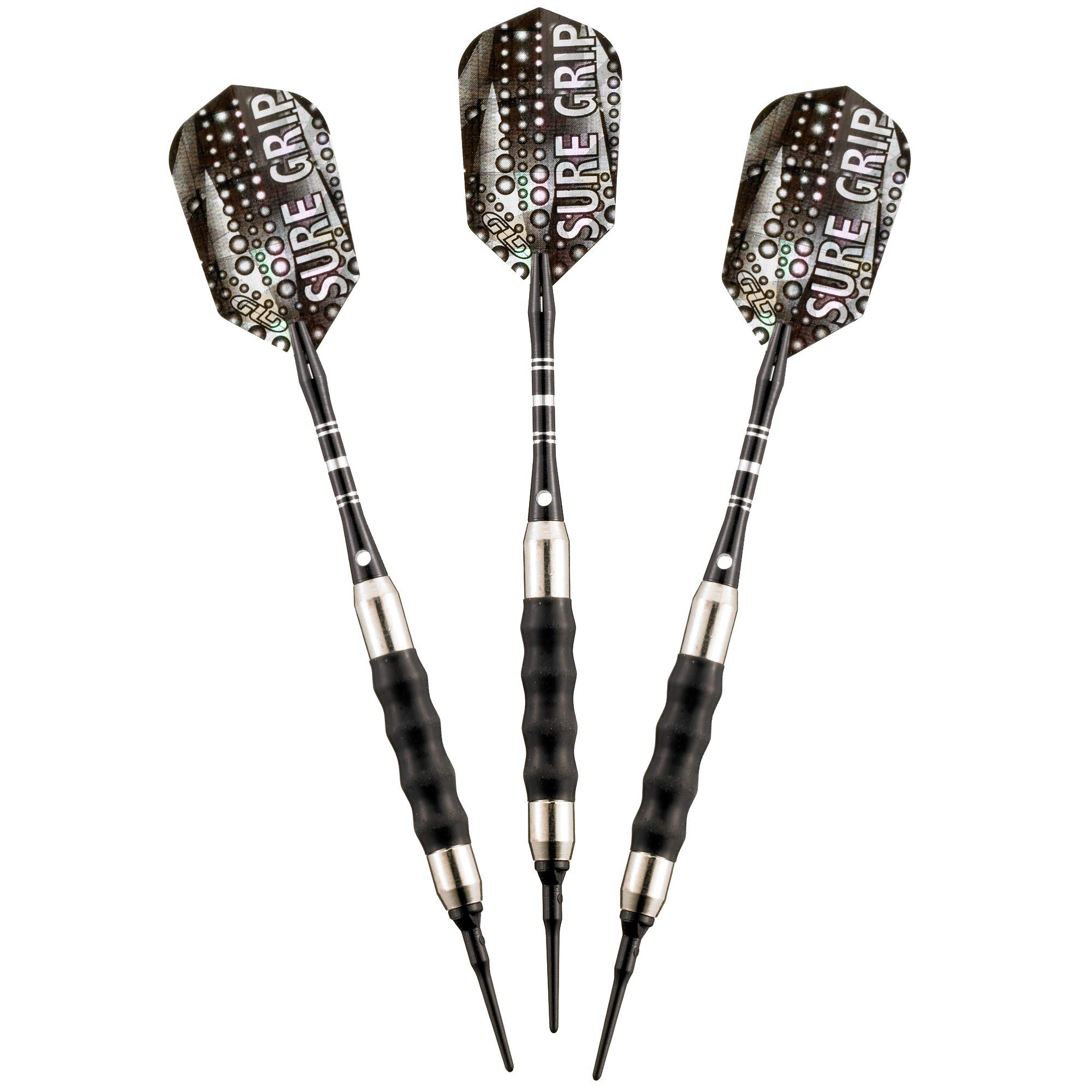 Foto 3 pulgar | Darts Viper Sure Grip Soft Tip, 16 G, Chapado En Níquel Negro - Venta Internacional.