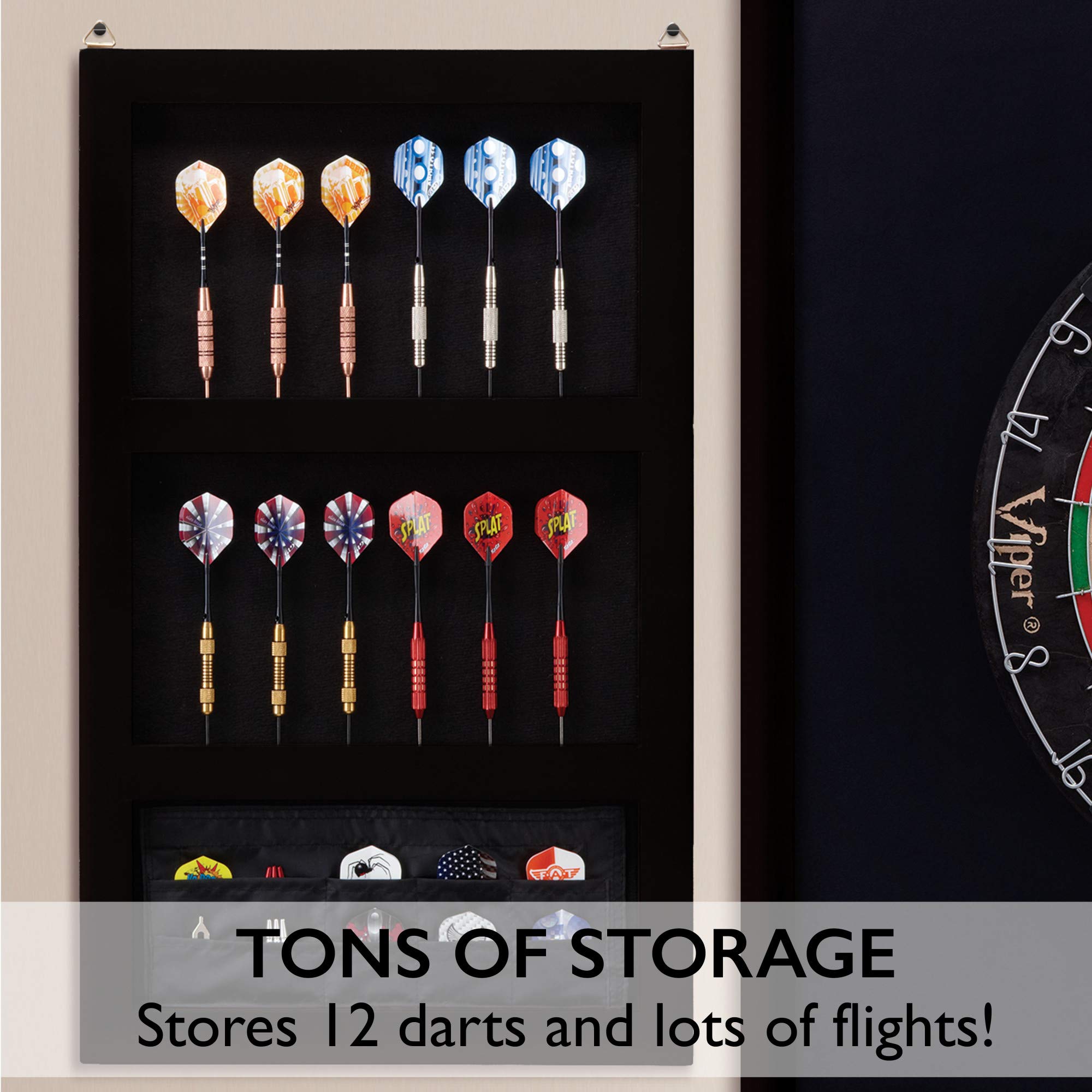 Foto 3 | Juego De Tablero De Dardos Viper Championship Con Marco De Madera - Venta Internacional.