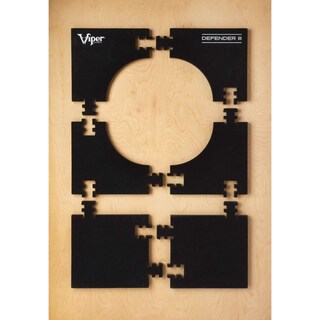 Foto 5 | Protector De Pared Dartboard Surround Viper Defender Iii, Negro - Venta Internacional.