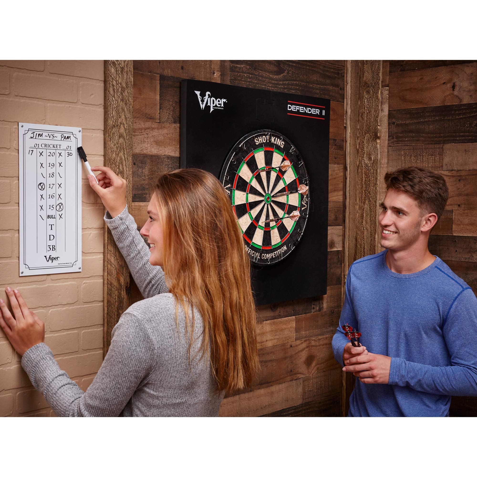 Foto 2 | Marcador De Borrado En Seco Viper Cricket Y 01 Juegos De Dardos - Venta Internacional.