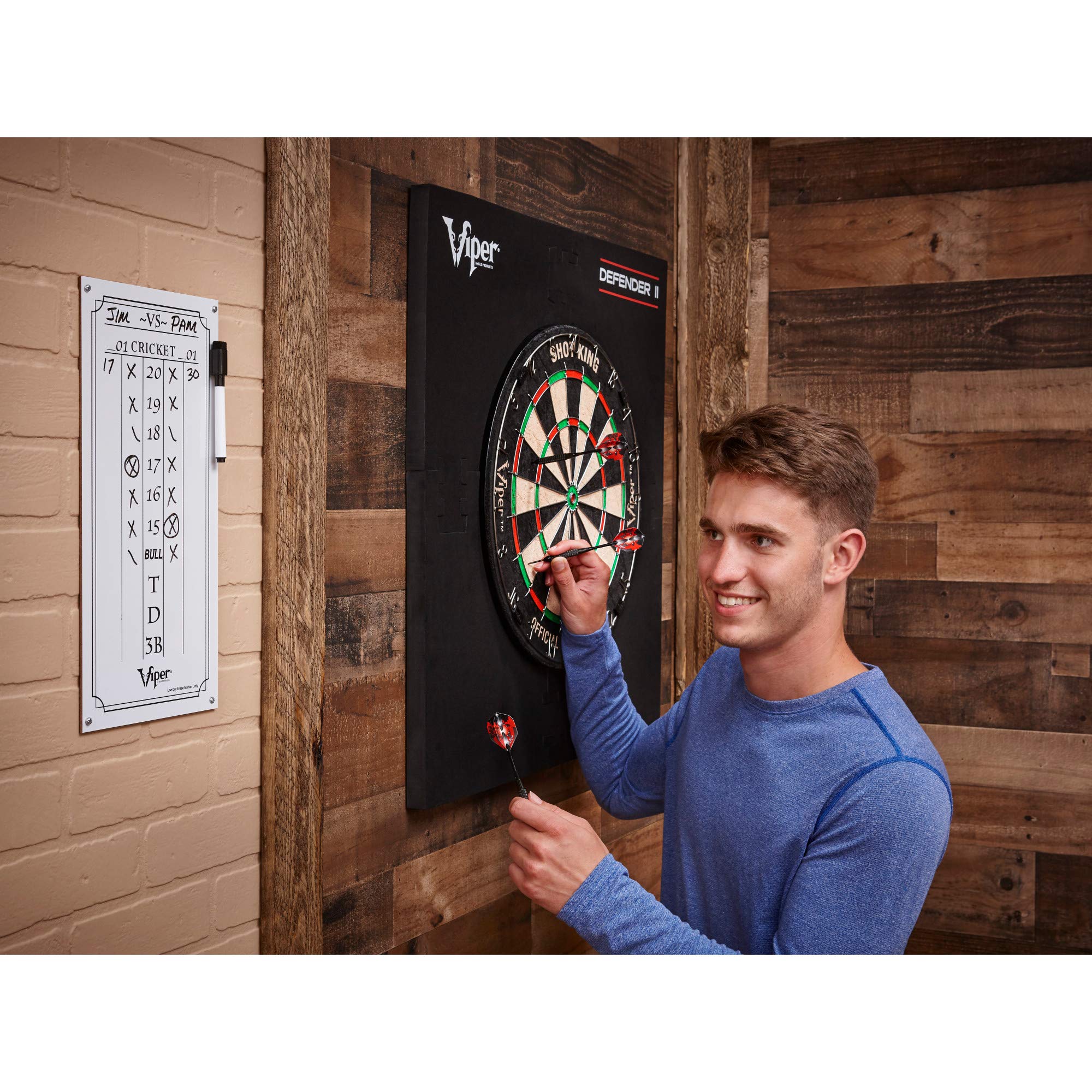 Foto 4 pulgar | Marcador De Borrado En Seco Viper Cricket Y 01 Juegos De Dardos - Venta Internacional.