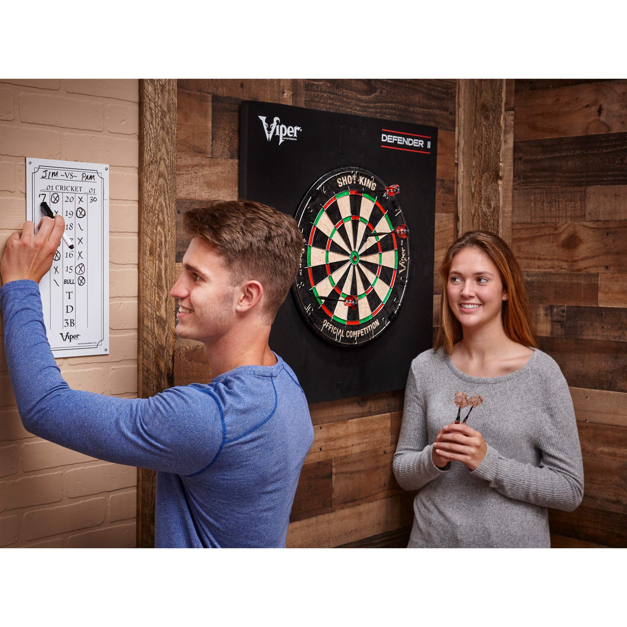 Foto 6 | Marcador De Borrado En Seco Viper Cricket Y 01 Juegos De Dardos - Venta Internacional.
