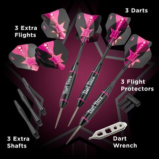 Foto 2 | Dardos Con Punta De Acero Viper Vanity Dart Diva, 22 G, Con Funda - Venta Internacional.