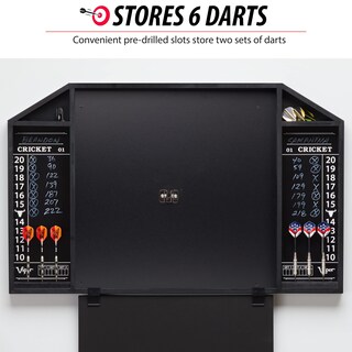 Foto 6 | Tablero Para Dardos Viper Resolute Con Marcadores Y Almacenamiento Para Dardos - Venta Internacional.