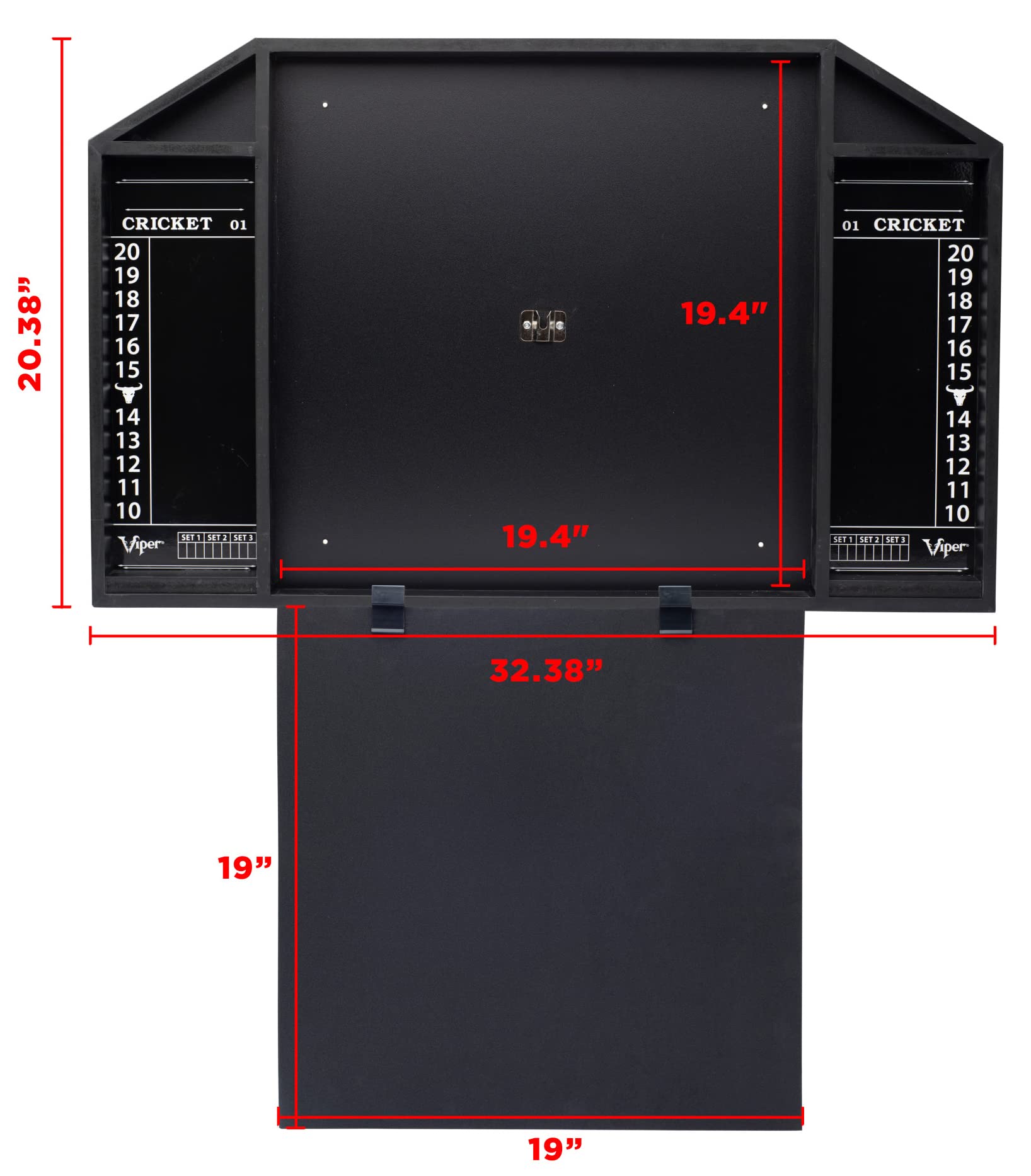 Foto 8 pulgar | Tablero Para Dardos Viper Resolute Con Marcadores Y Almacenamiento Para Dardos - Venta Internacional.