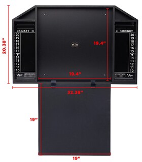 Foto 7 | Tablero Para Dardos Viper Resolute Con Marcadores Y Almacenamiento Para Dardos - Venta Internacional.