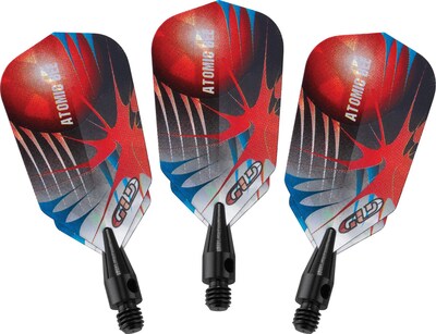 Foto 7 | Juego De 3 Dardos Soft Tip Viper Atomic Bee, 16 G, Color Verde Con Puntas 2ba - Venta Internacional.