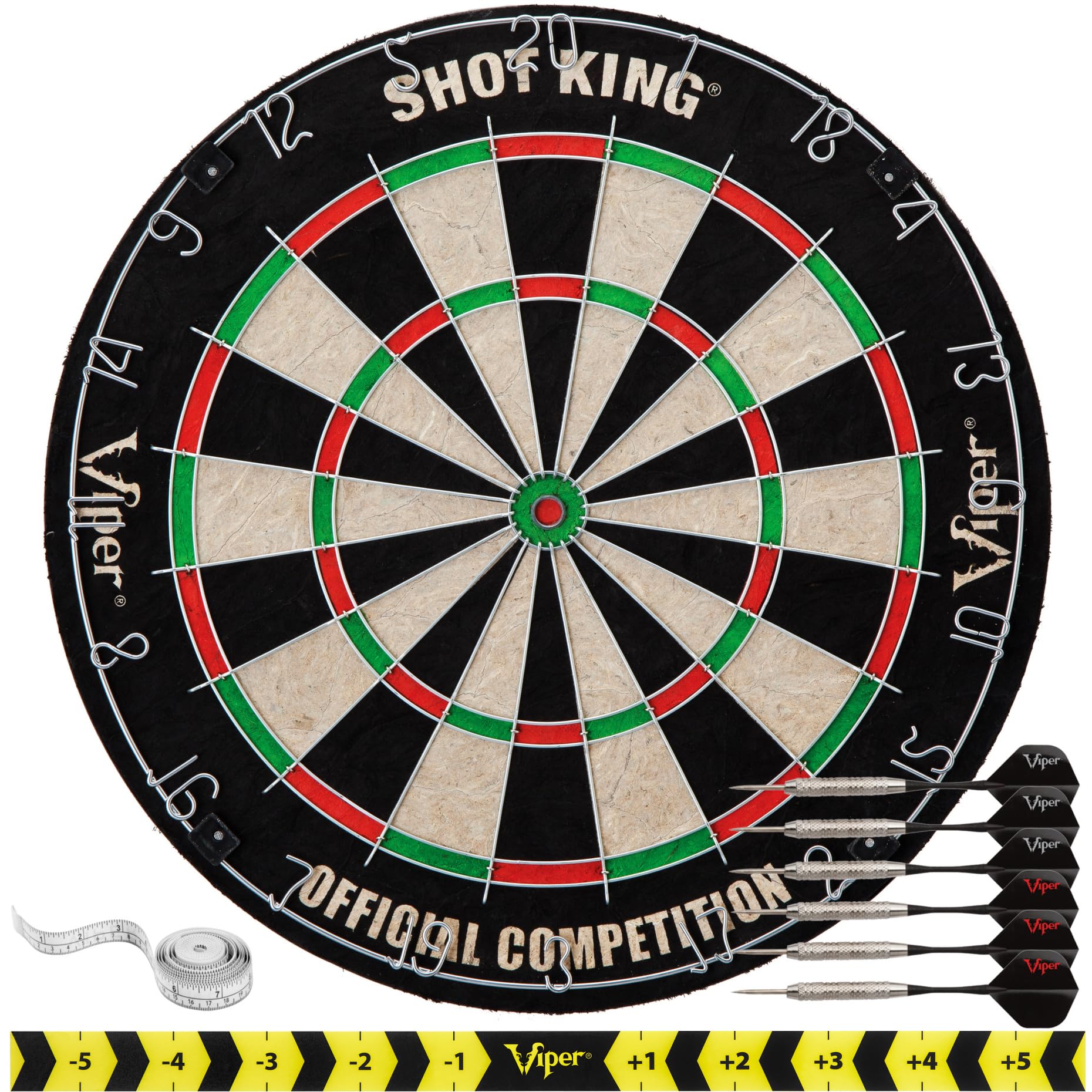 Foto 2 pulgar | Juego De Dardos Viper Shot King Con Punta De Acero Con 6 Dardos, Color Negro - Venta Internacional.