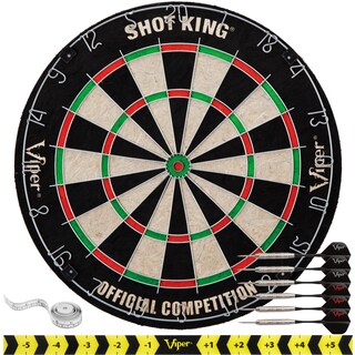 Foto 1 | Juego De Dardos Viper Shot King Con Punta De Acero Con 6 Dardos, Color Negro - Venta Internacional.