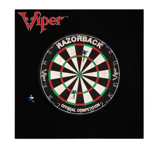 Foto 4 | Protector De Pared Dartboard Surround Viper Defender Ii, Negro - Venta Internacional.